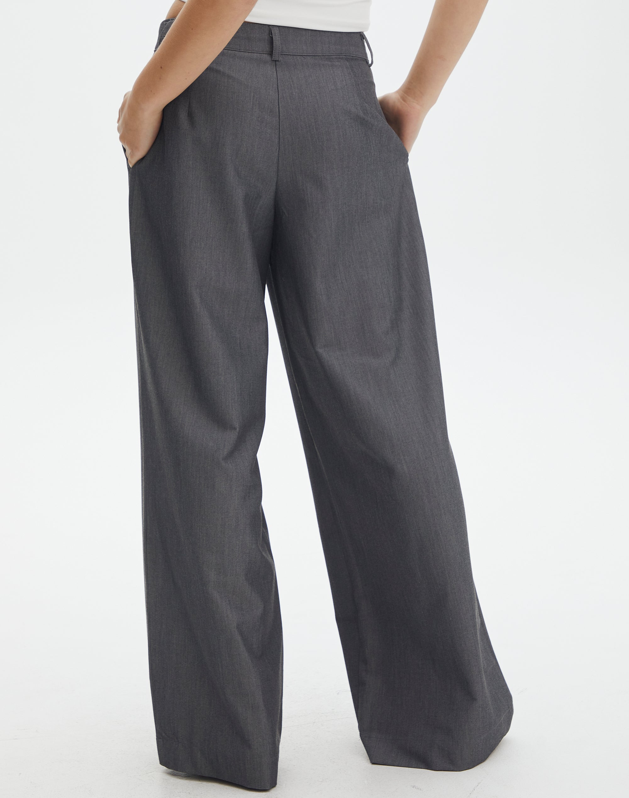 Shop  House of Dagmar Wide Suit Pant Charcoal  Official Online Store