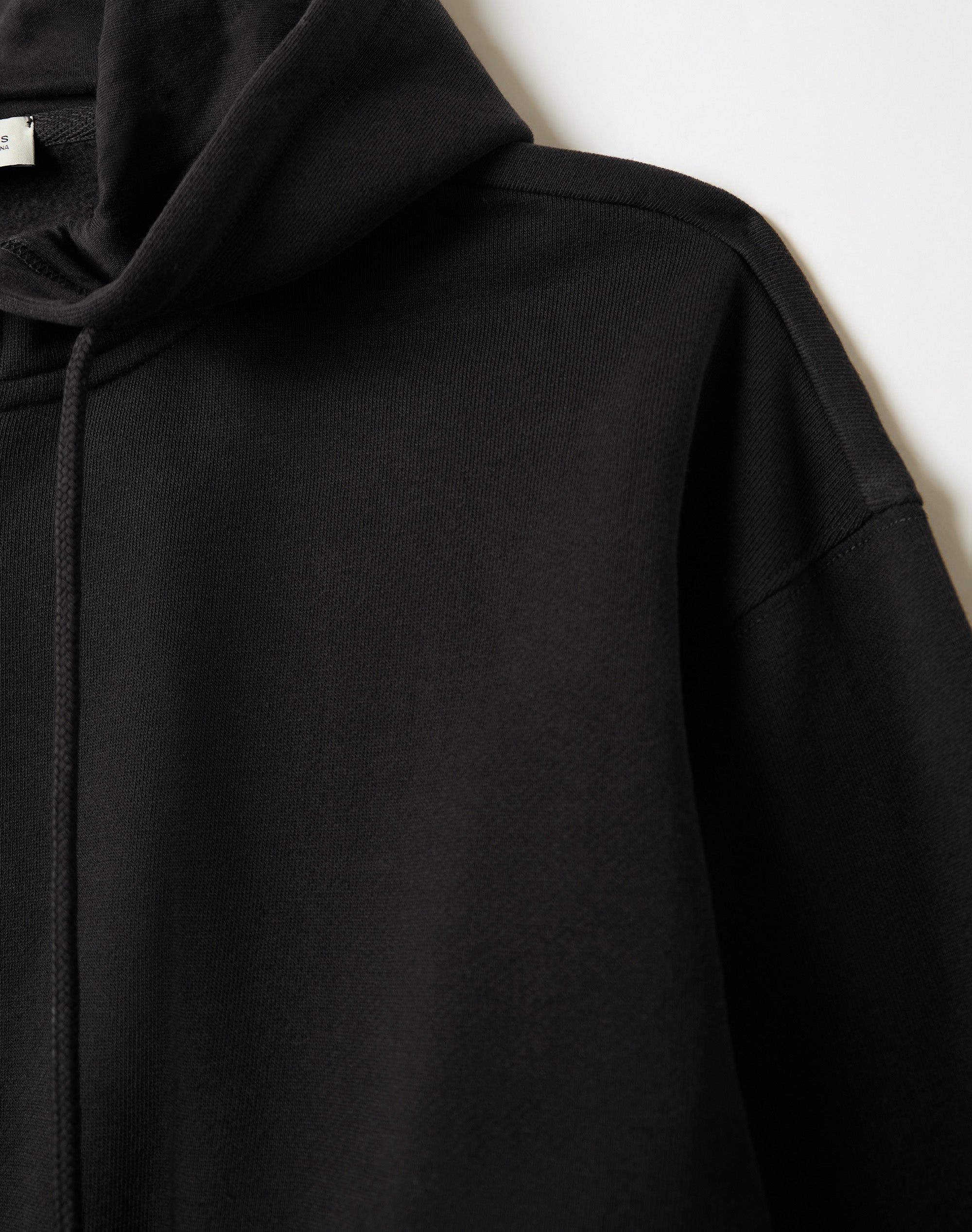 Zip Up Crop Hoodie in Black | Glassons US