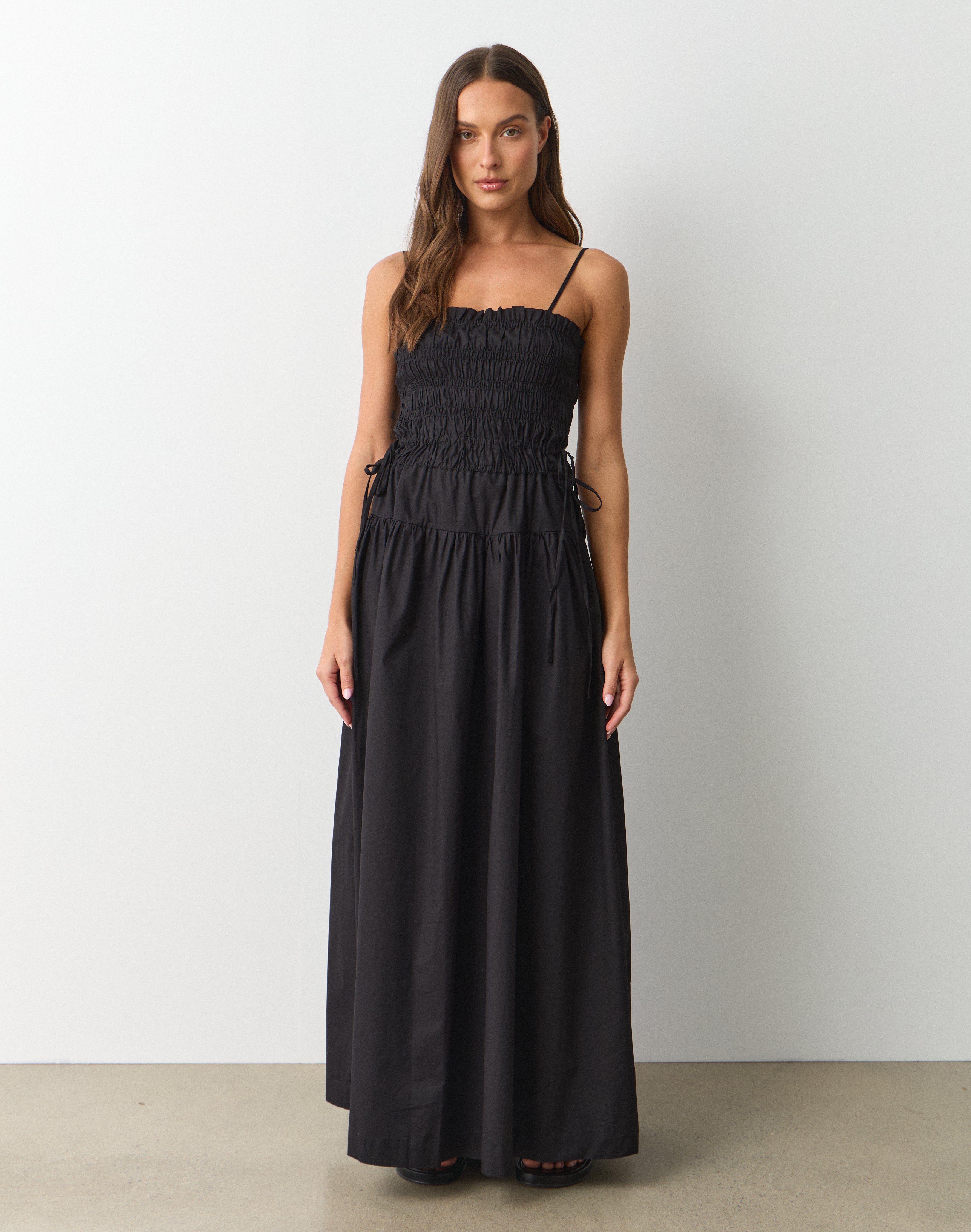 hard tail maxi dress Hard Tail Spa Maxi Dress Women's Dress Black : SM