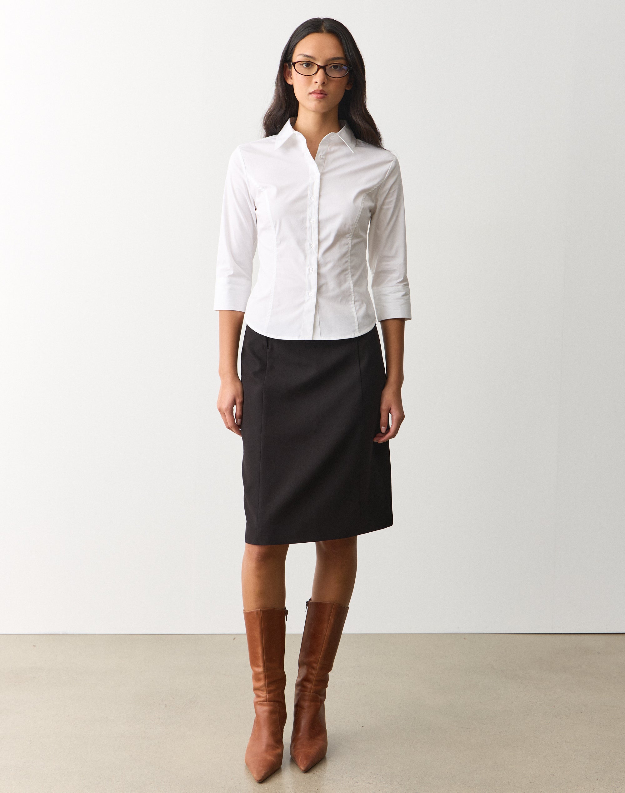 Blouse with buttons - Women
