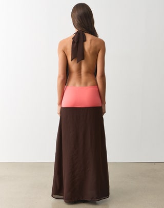 glassons backless dress Iris Backless Maxi Dress