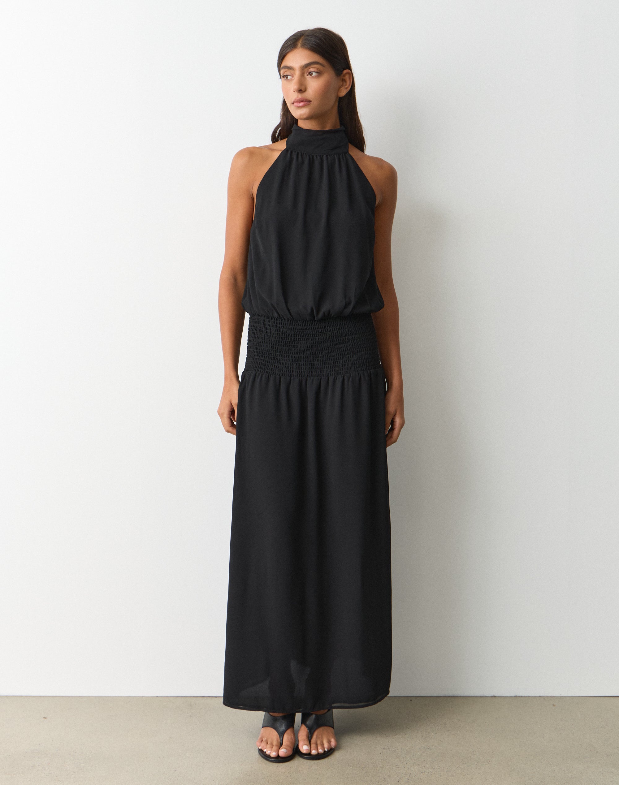 knee length dresses for ladies Glassons Floral Maxi Dress – Balance and Thrift Boutique main image 0