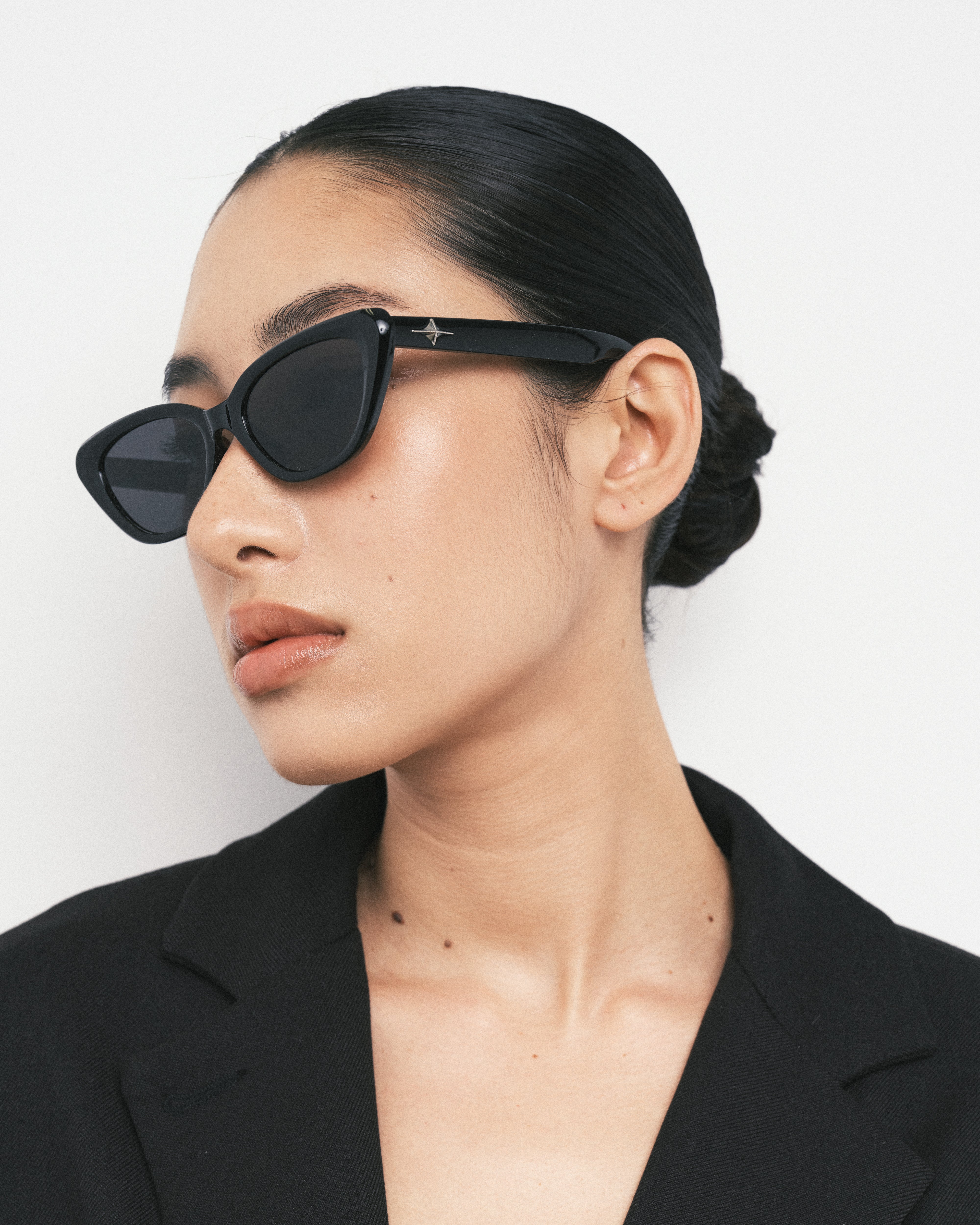 Thin Cat Eye Sun SA106 Women's Narrow Thin Cat Eye Retro Cat Eye