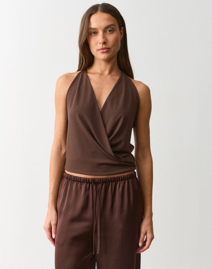 Cross Over Racerback Top