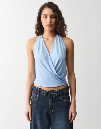 Cross Over Racerback Top