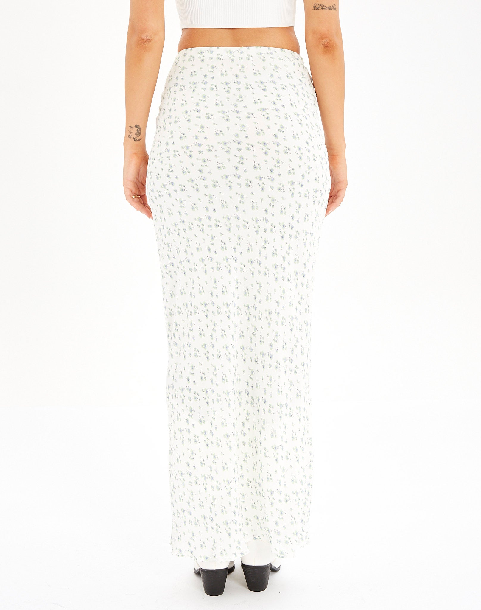 Floral Maxi Skirt in Print | Glassons