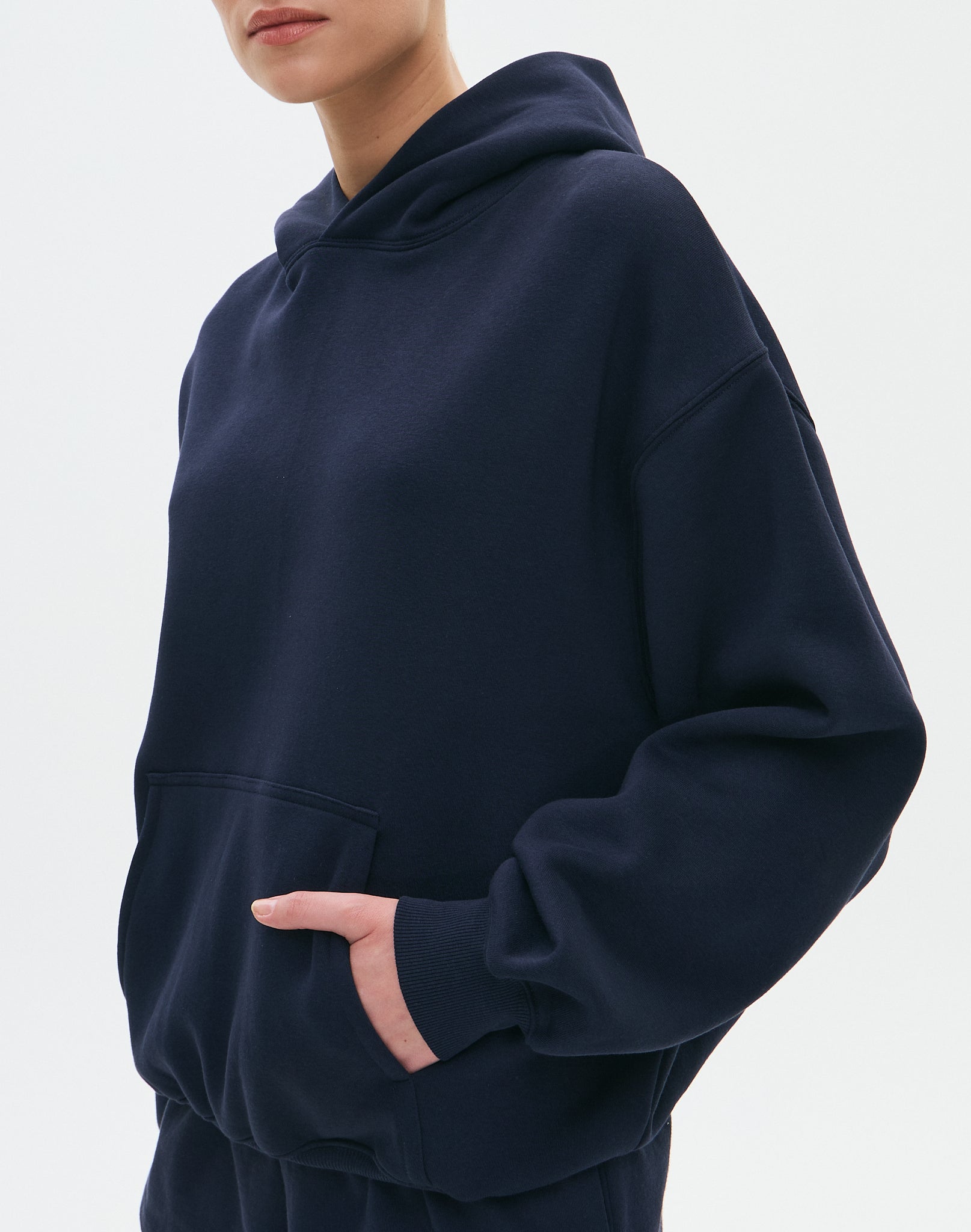 Oversized Hoodie in Navy Blazer | Glassons US