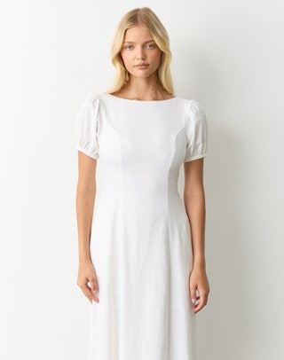 Glassons White Linen Dress Glassons Dresses White Linen Dress Poshmark