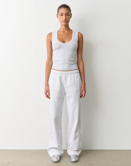 Relaxed Straight Leg Sweatpant