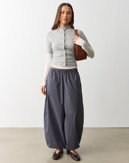Elastic Waist Balloon Pant