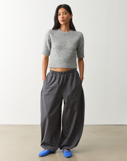 Elastic Waist Balloon Pant