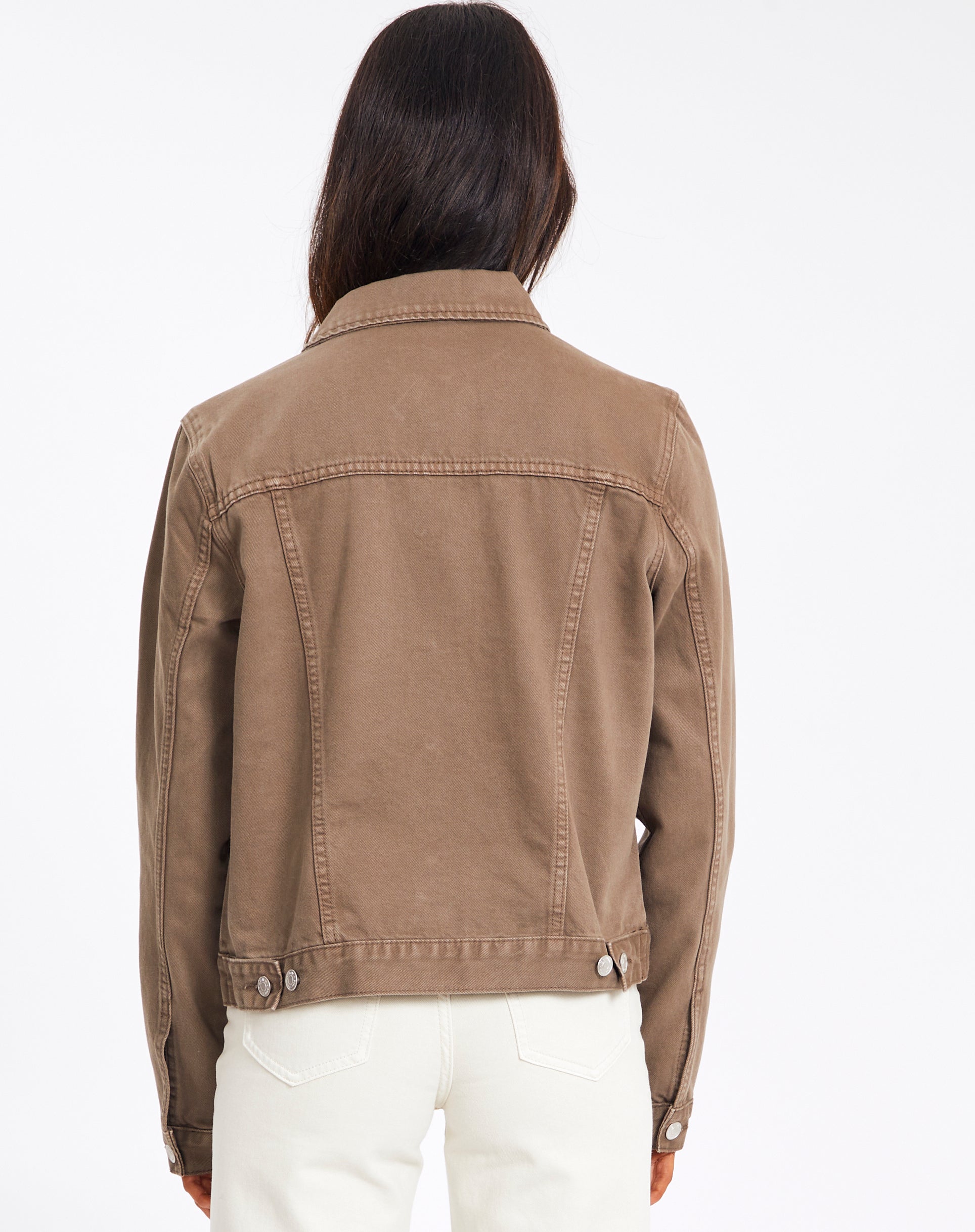 Recycled Cotton Classic Denim Jacket in 