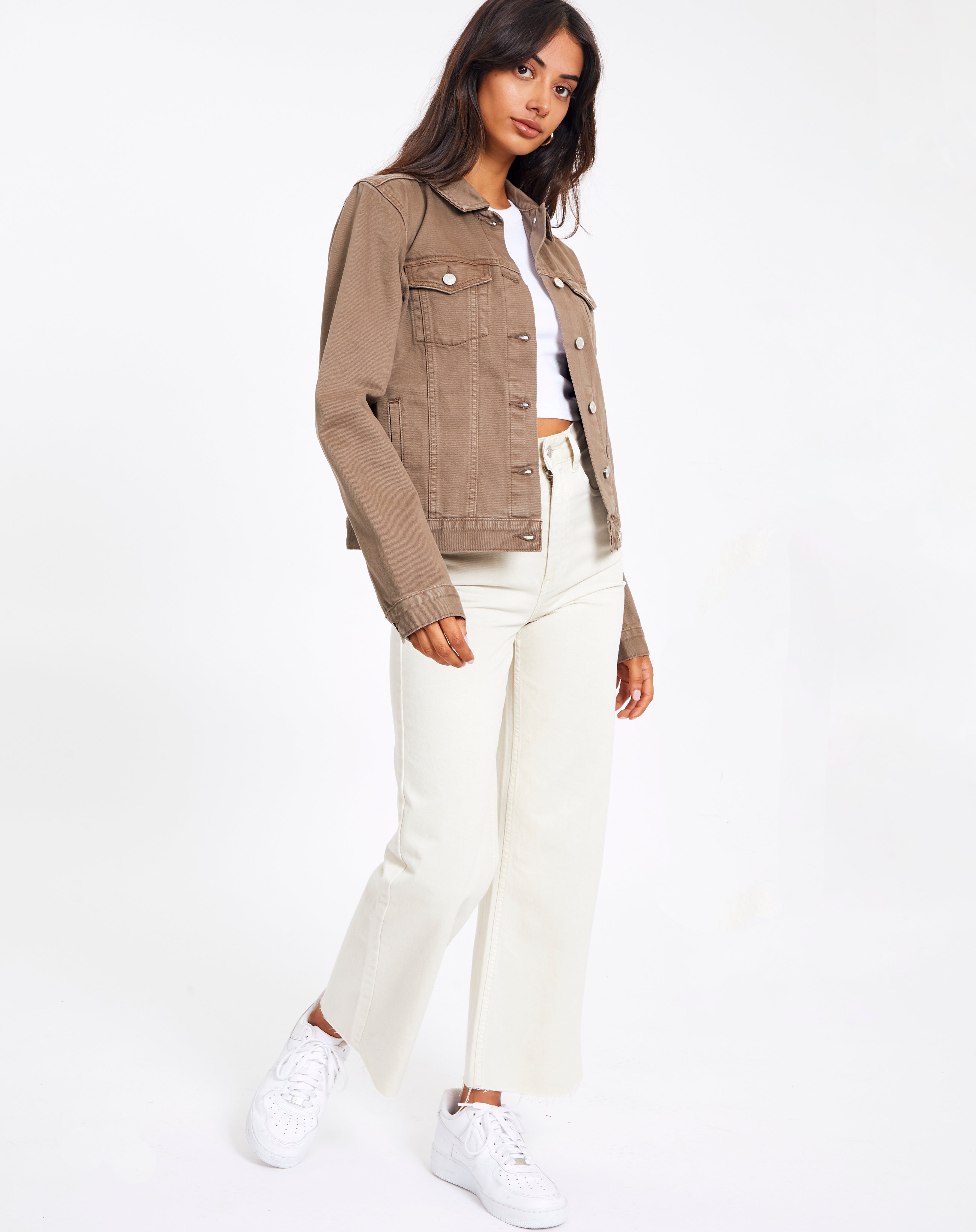 Recycled Cotton Classic Denim Jacket in 