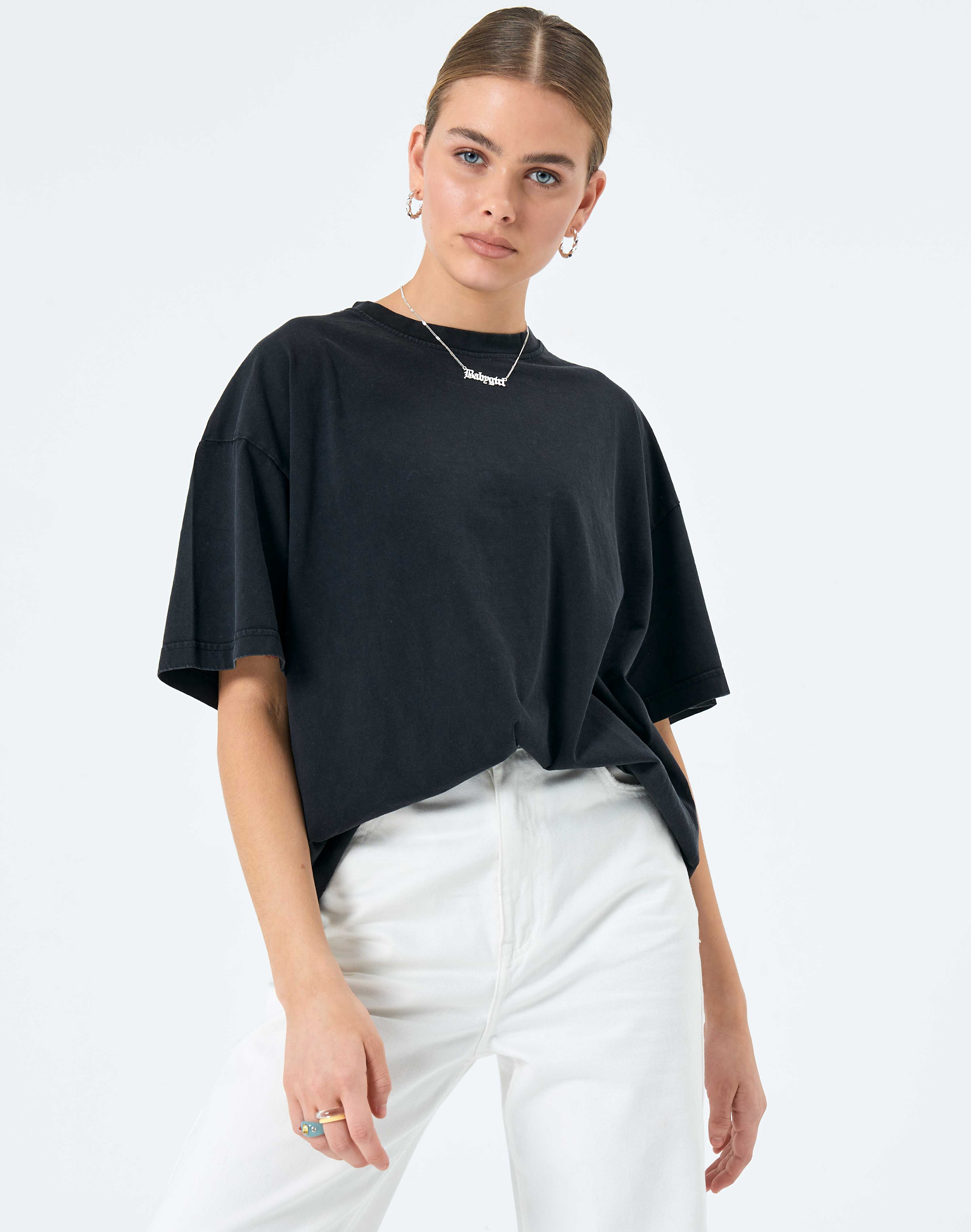 oversized boyfriend tee