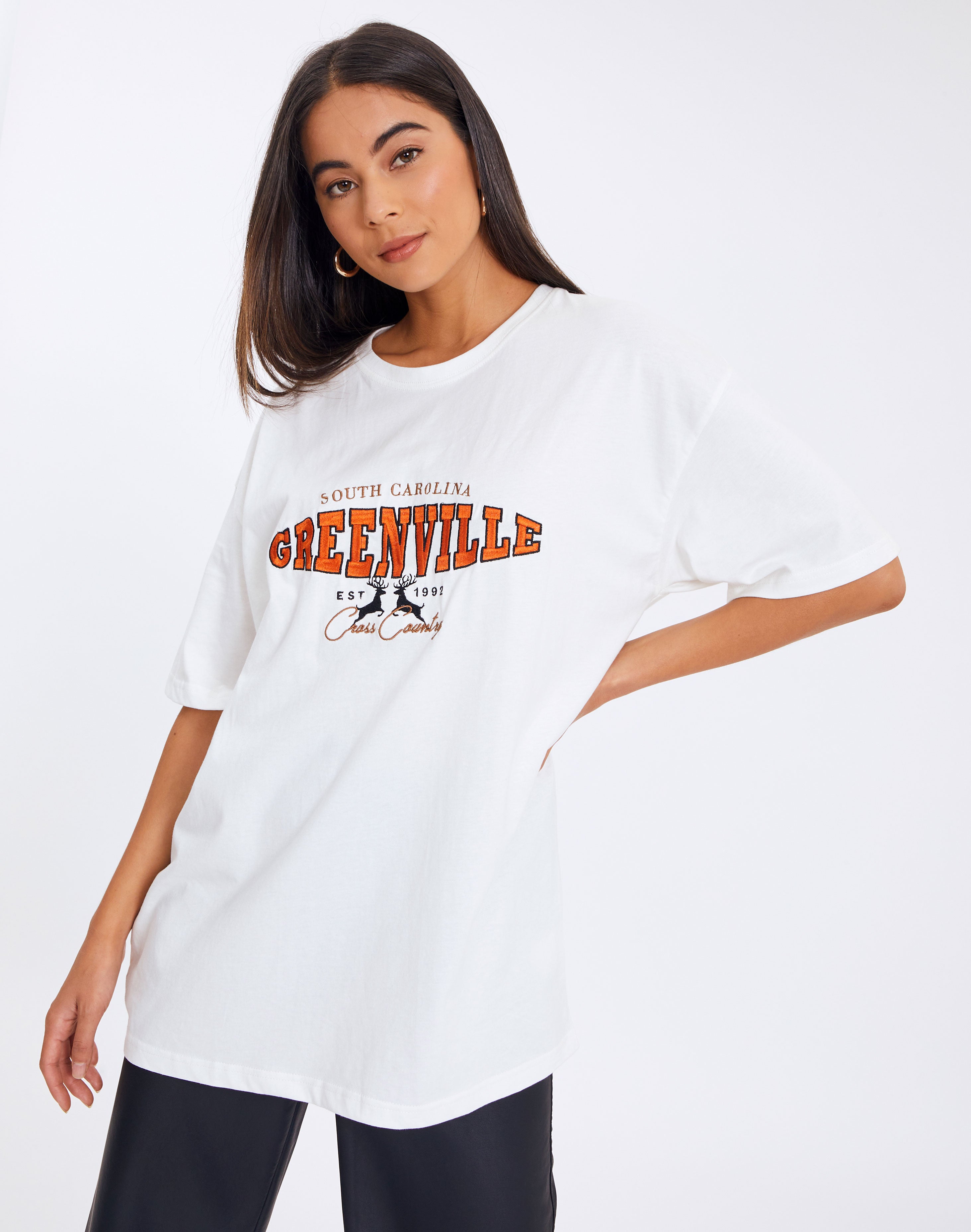 Super Oversized Graphic Tee in Print 