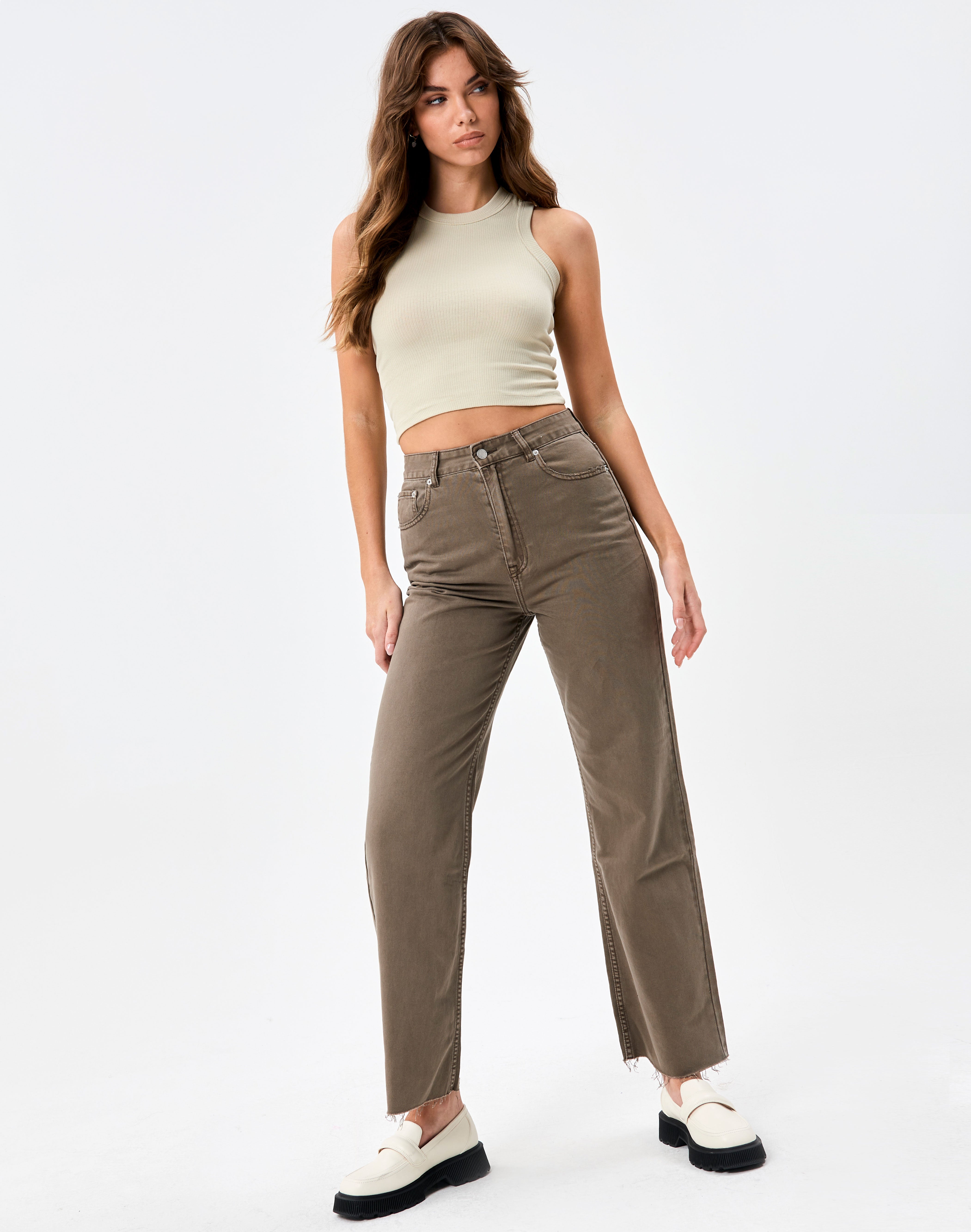 Recycled Relaxed Straight Leg Jean in 