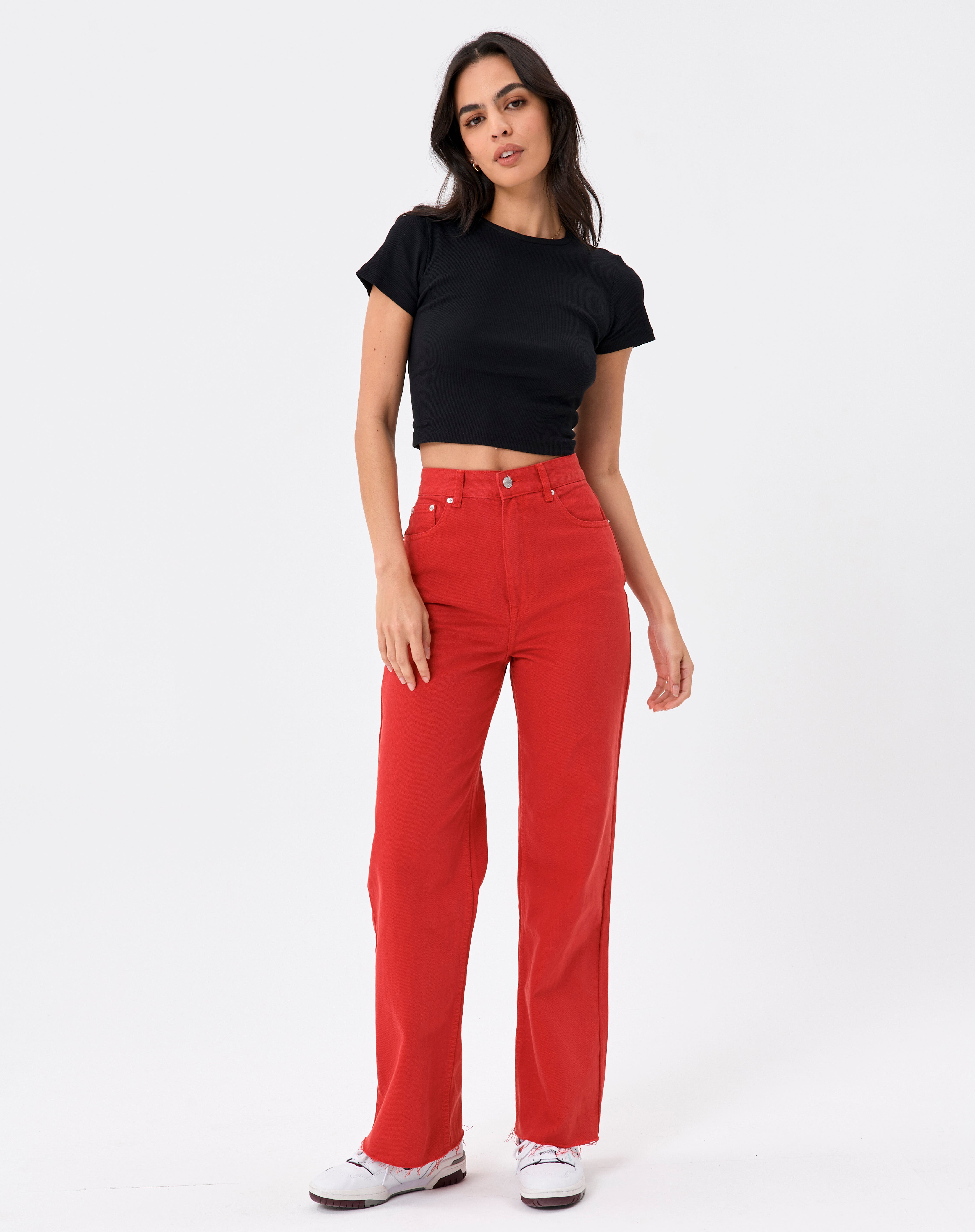 Recycled Relaxed Straight Leg Jean in 