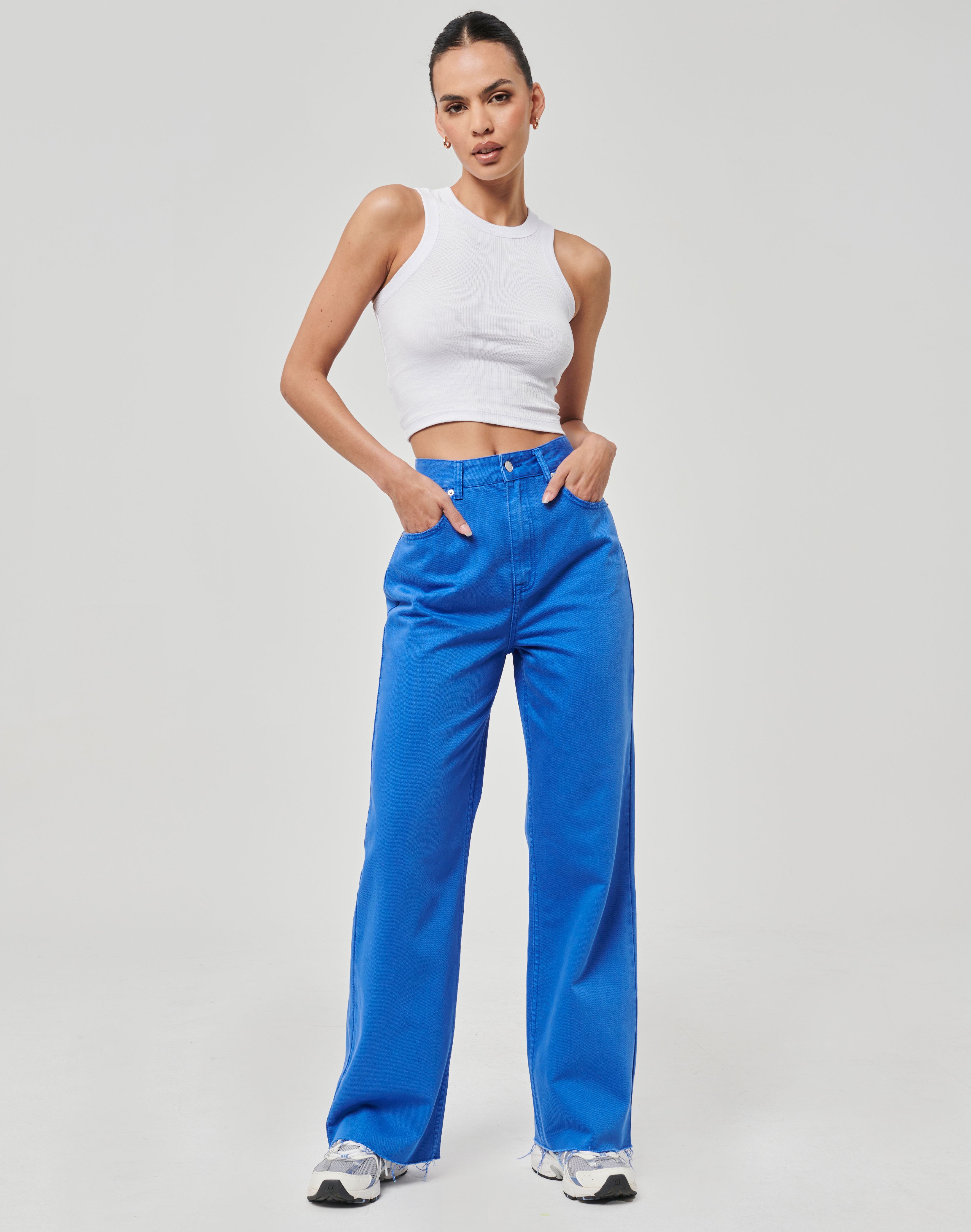 Recycled Relaxed Straight Leg Jean in 