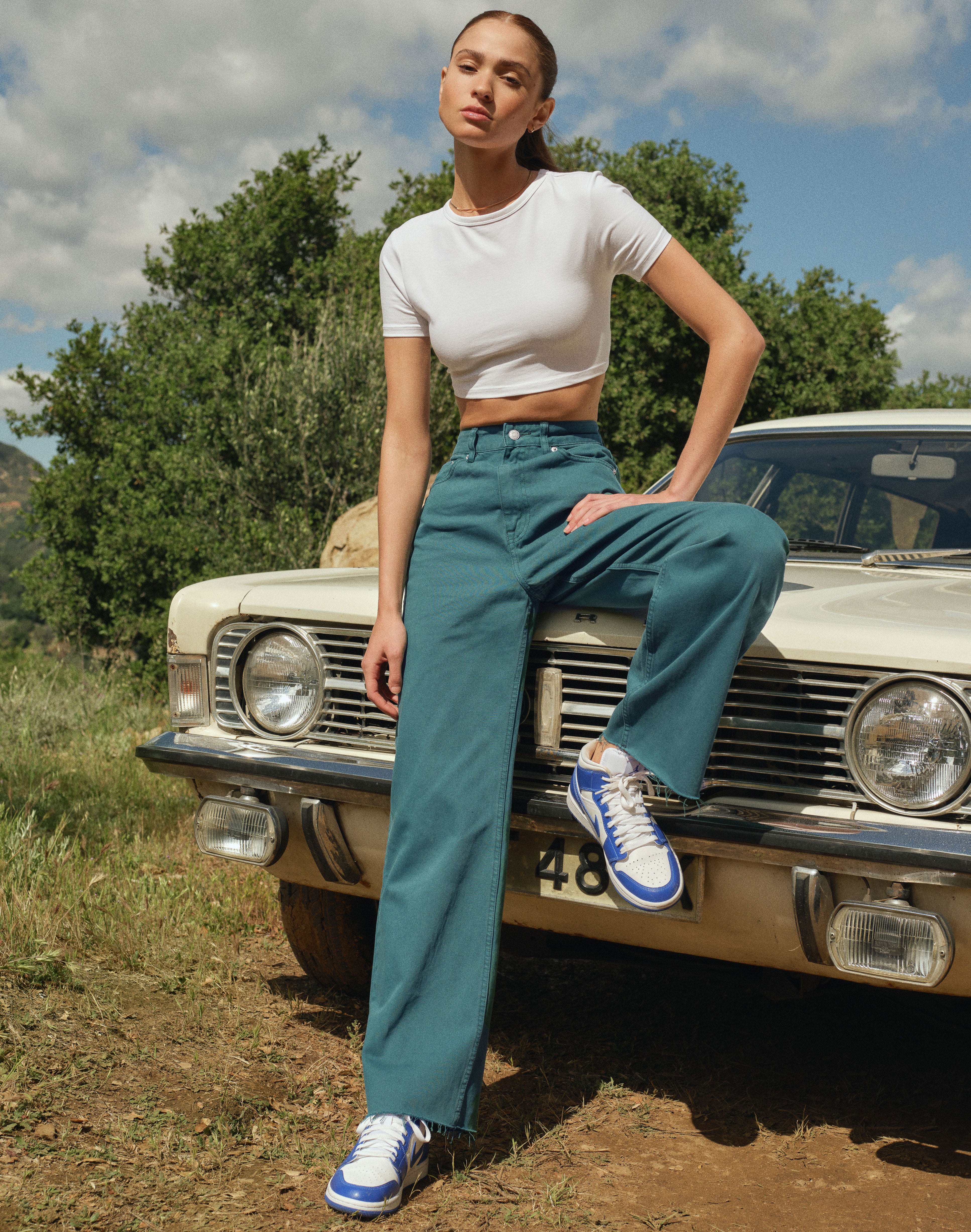Recycled Relaxed Straight Leg Jean in 