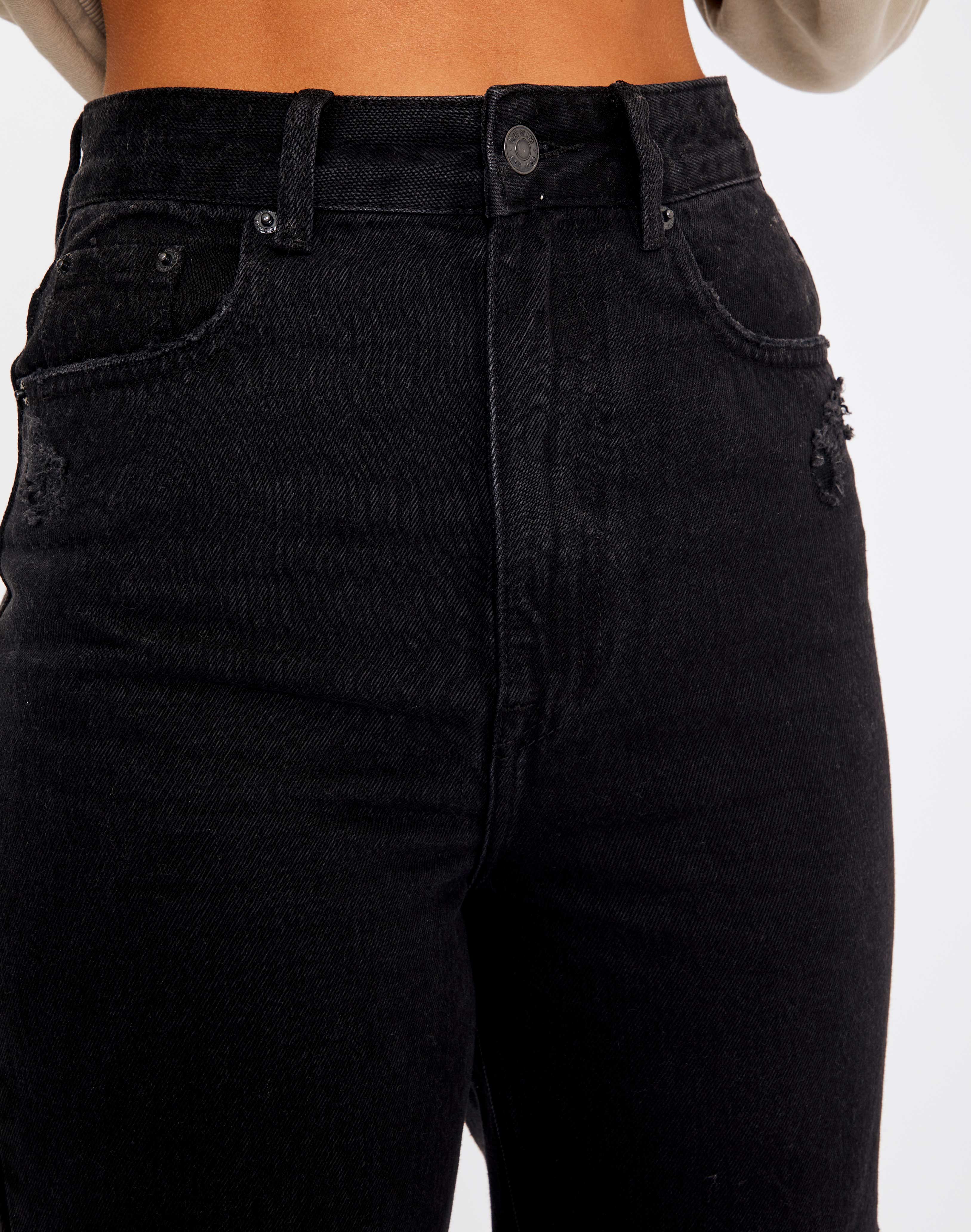 Recycled Relaxed Ripped Straight Leg 