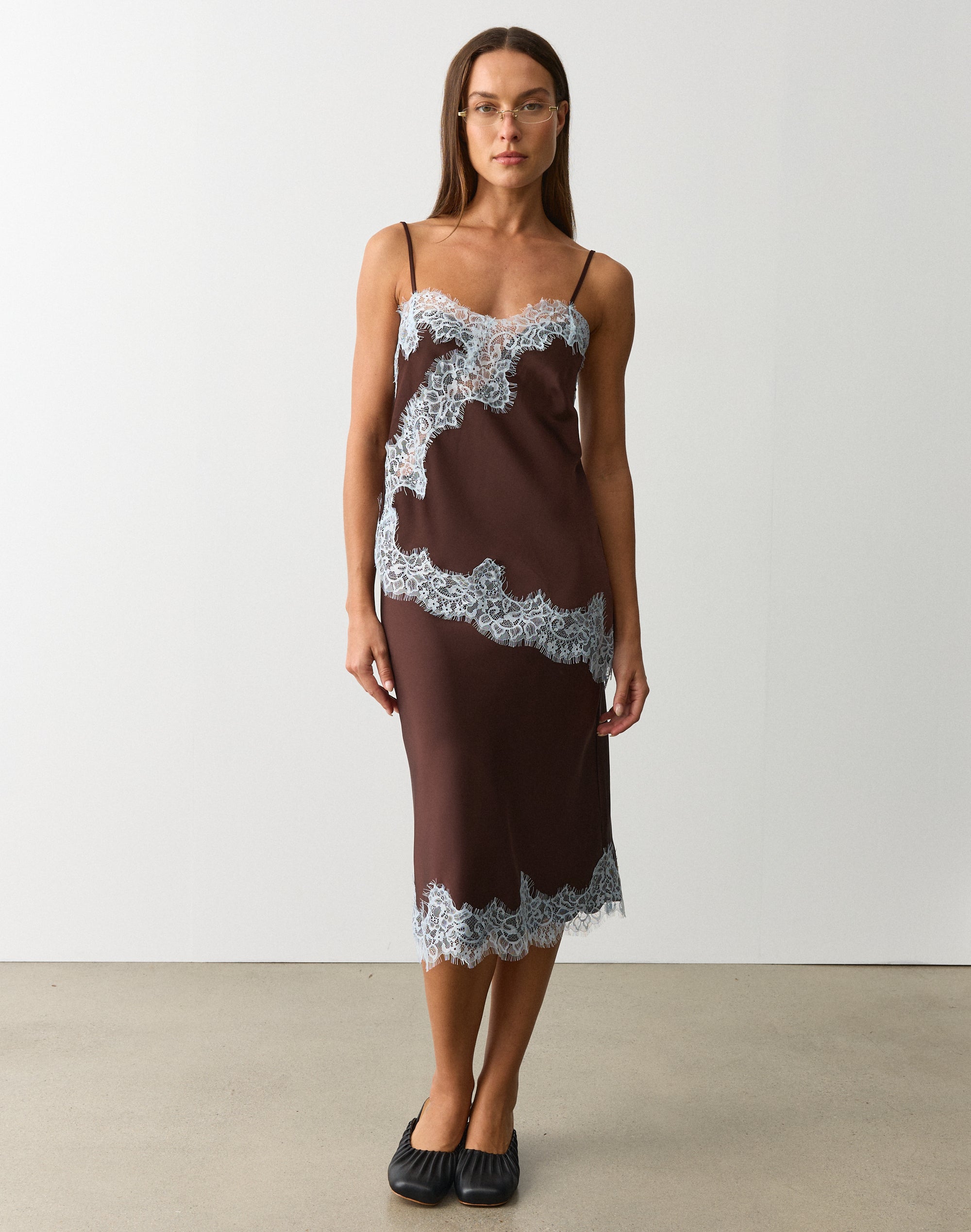 Satin Lace Cami Top Satin Lace Cami Top