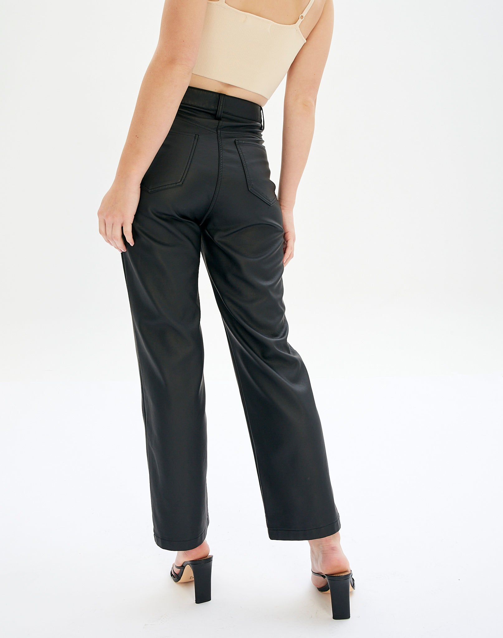 glassons faux leather pants