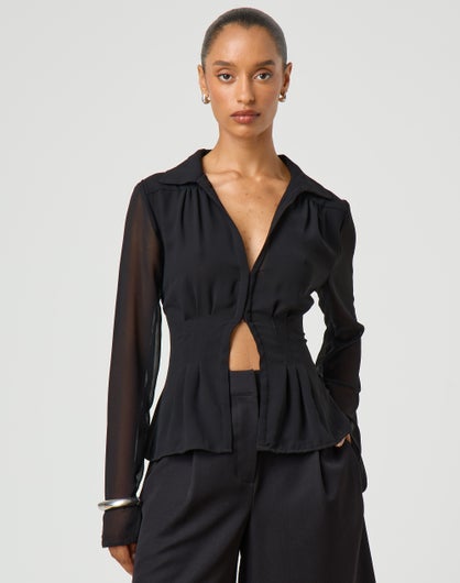Pensee Blouse - Black main image 0