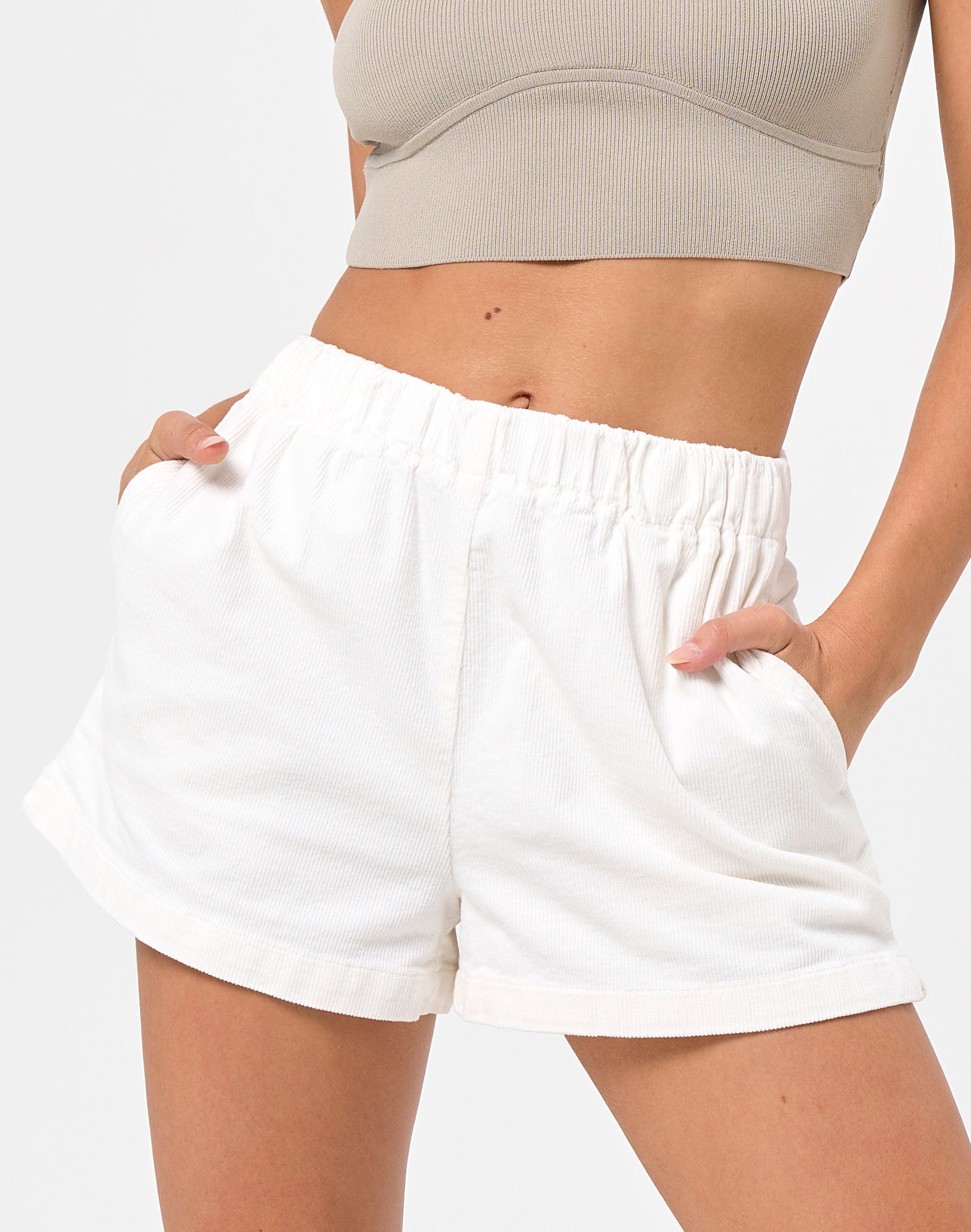 Glassons white shorts Clearance