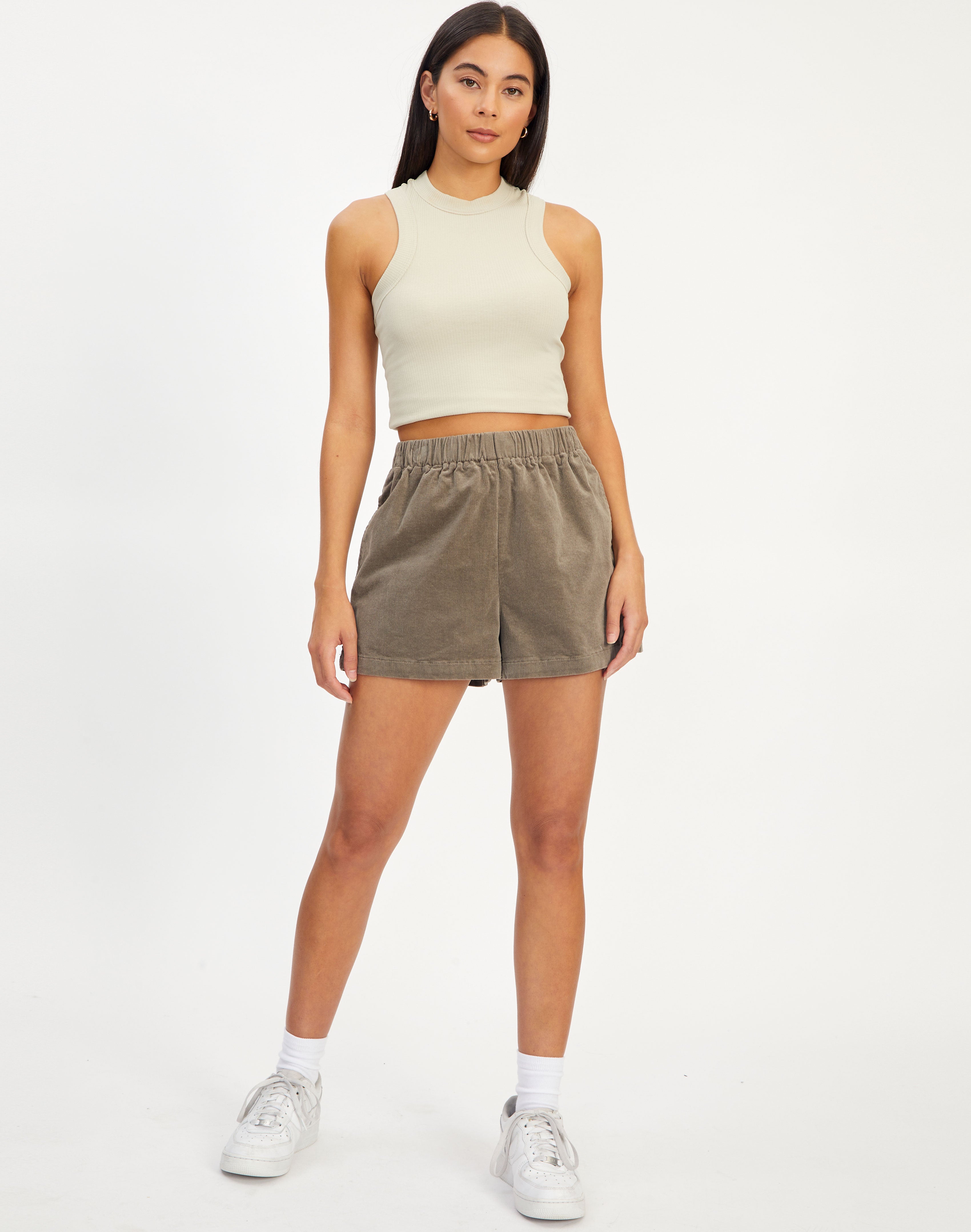 Recycled Elastic Waist Cord Short in 