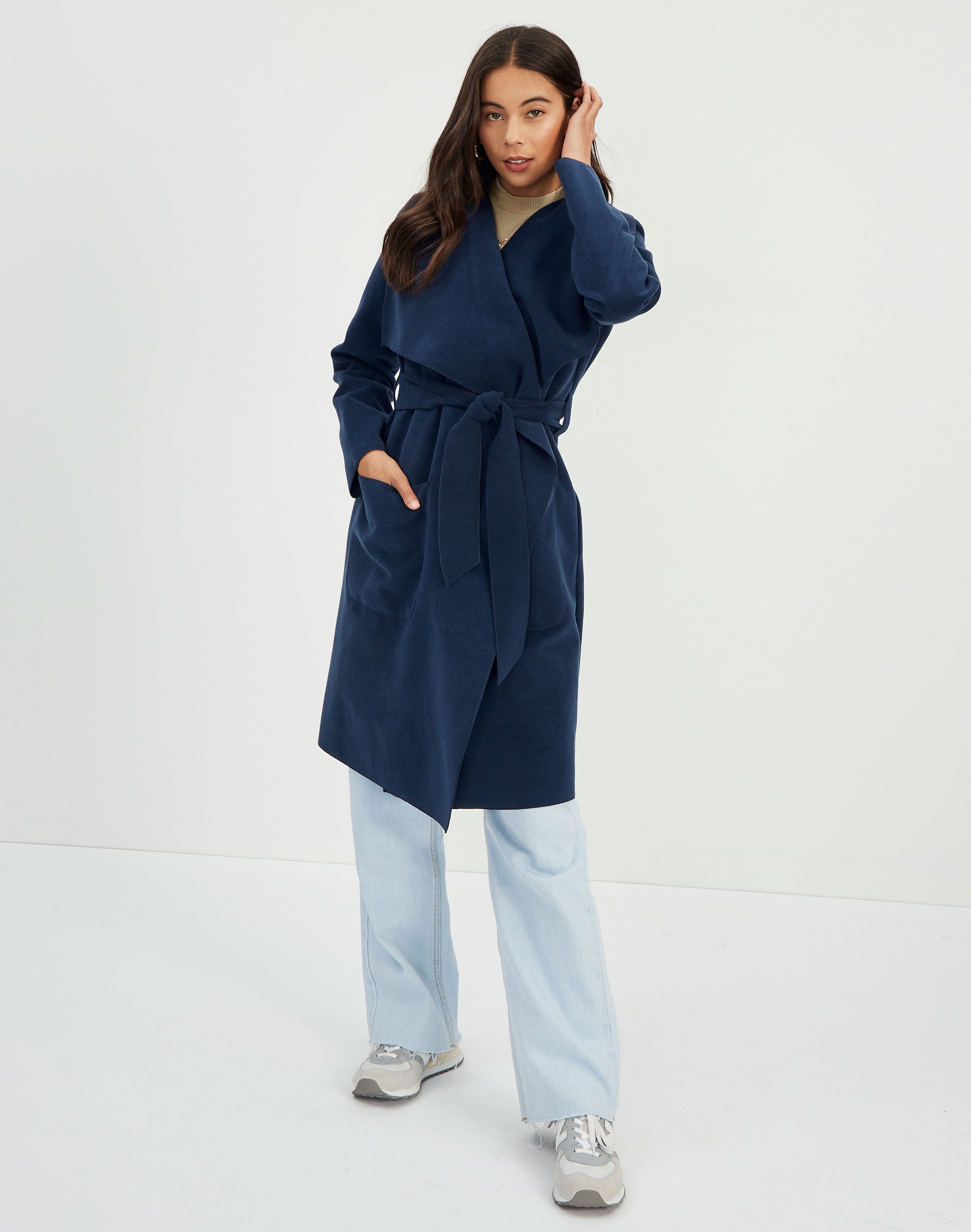 glassons waterfall coat