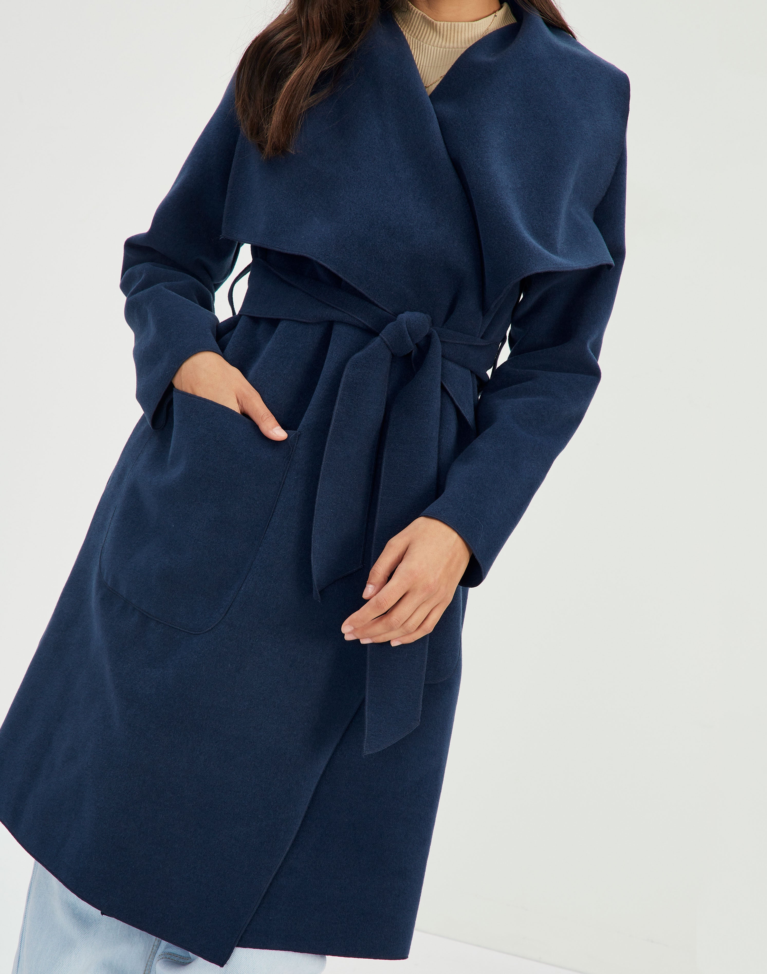 glassons waterfall coat