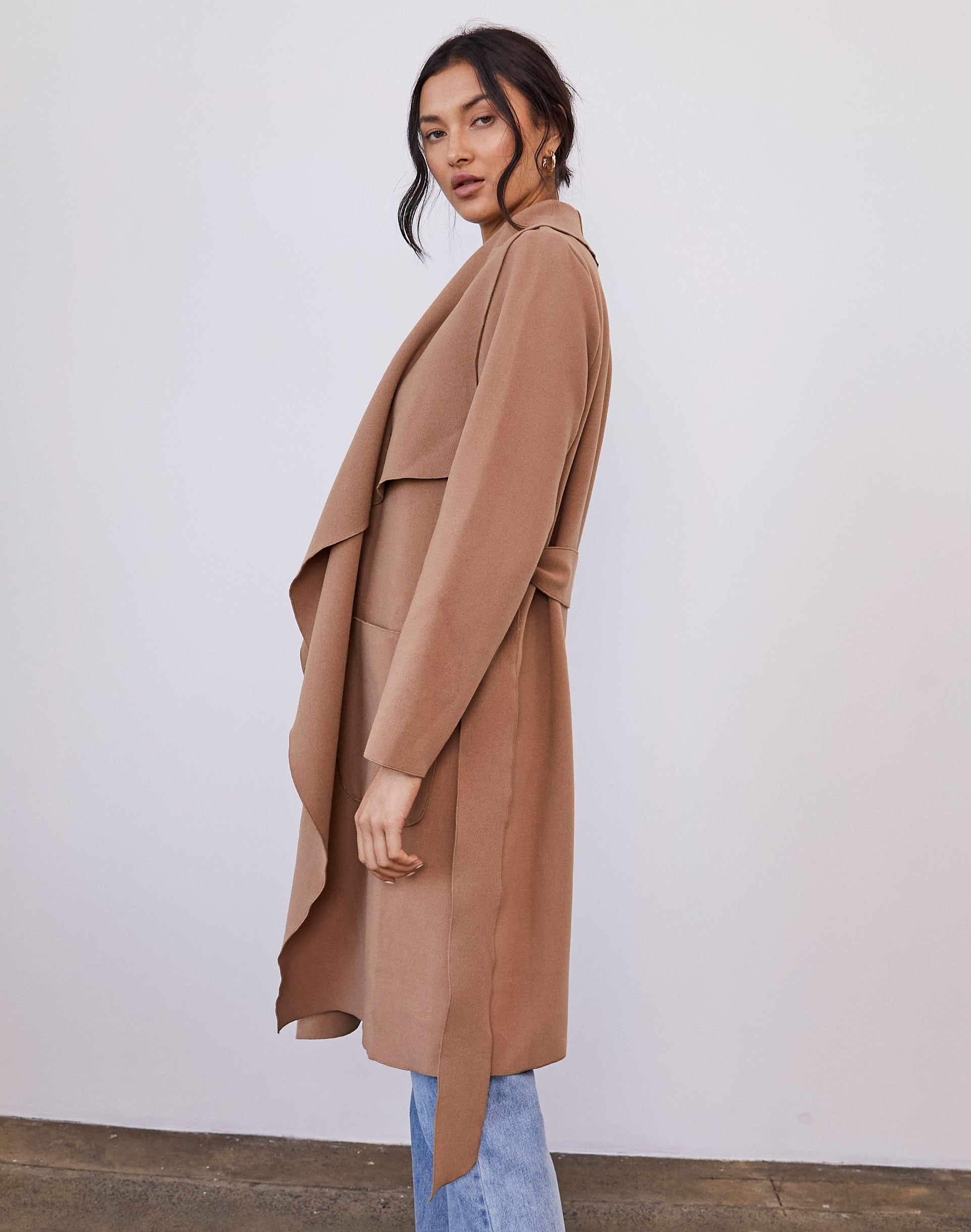 glassons waterfall coat