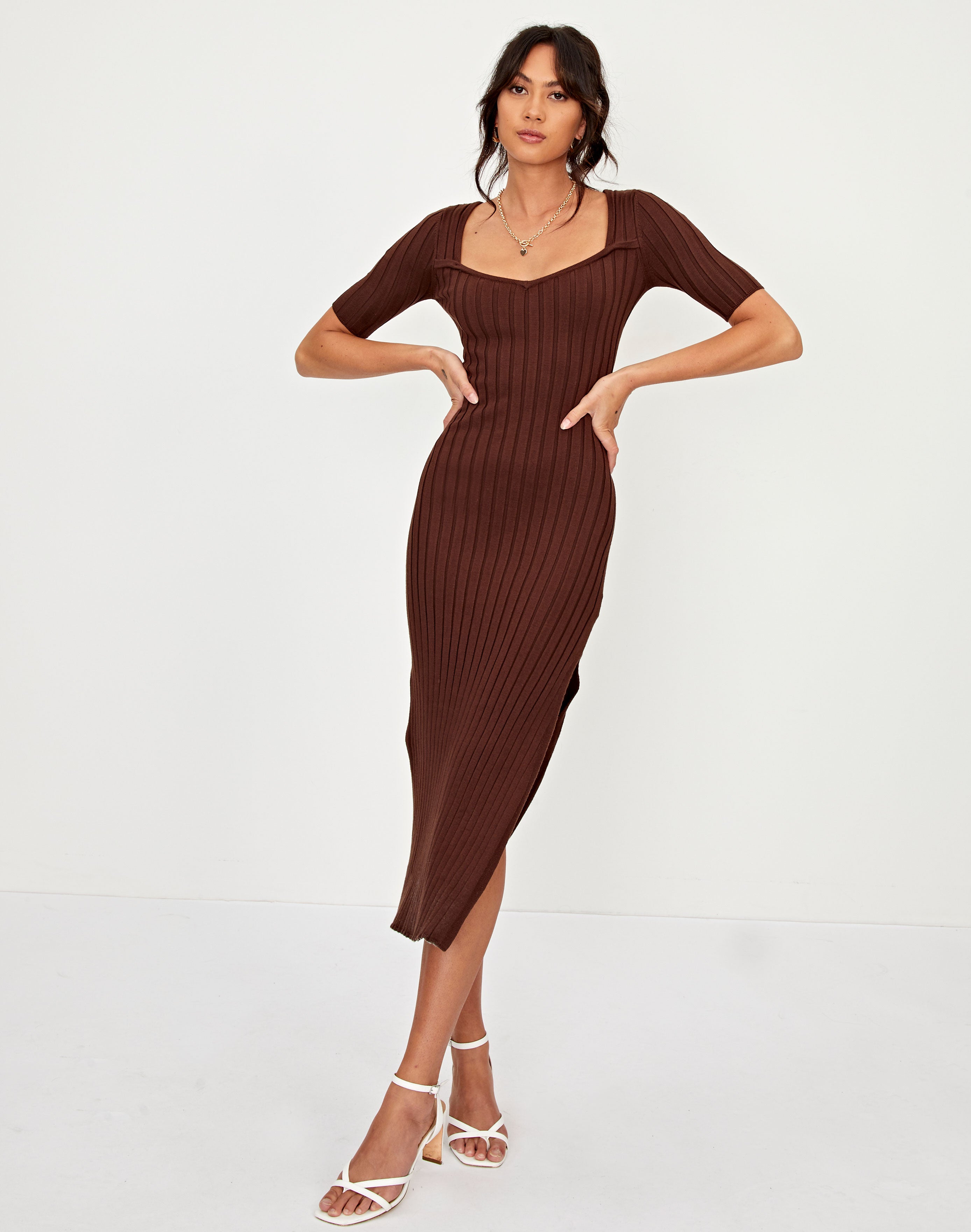 Glassons Knit Midi Dress new Zealand 