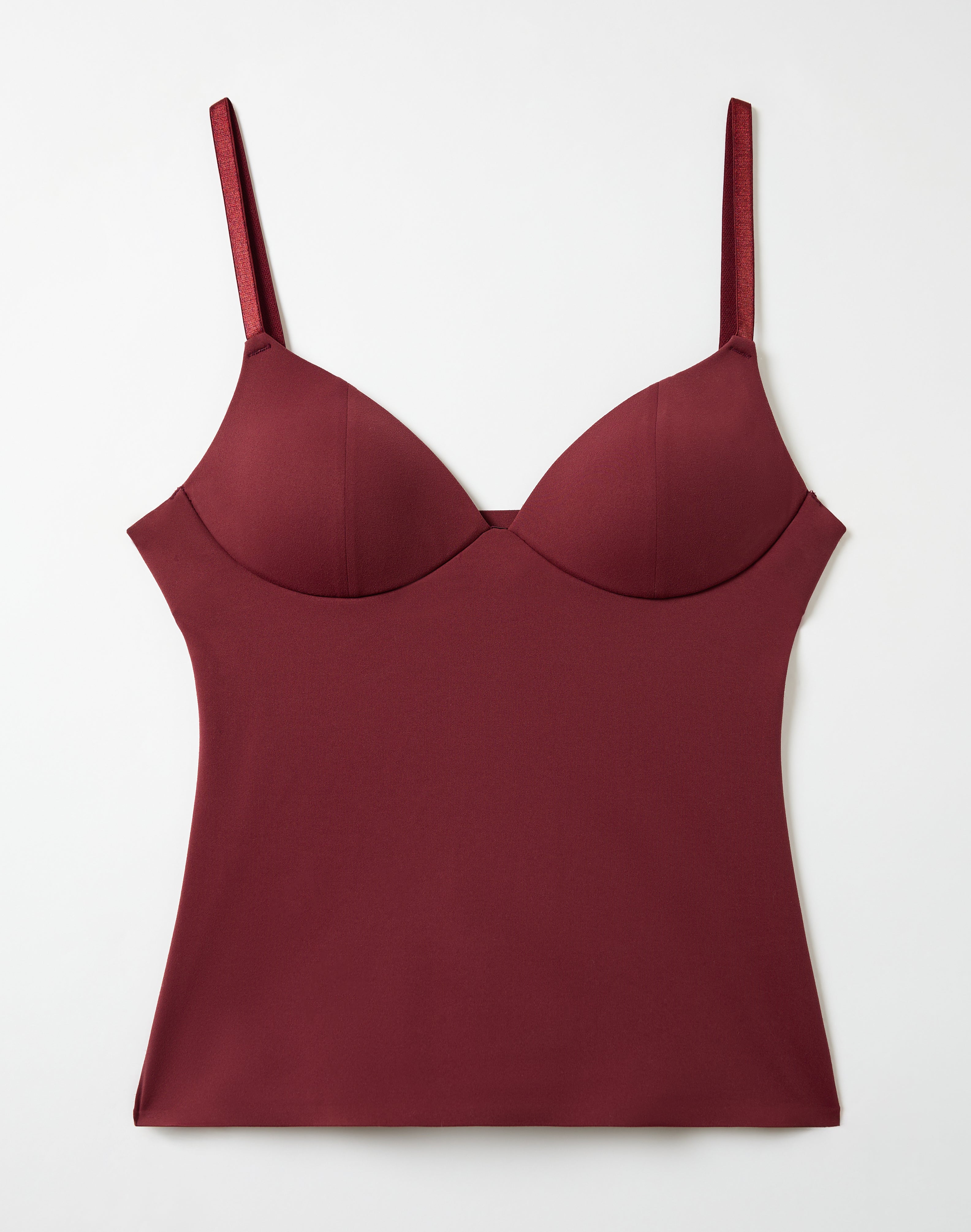 Soft Sculpt Bra Cami Top in Dark Rosewood | Glassons SG