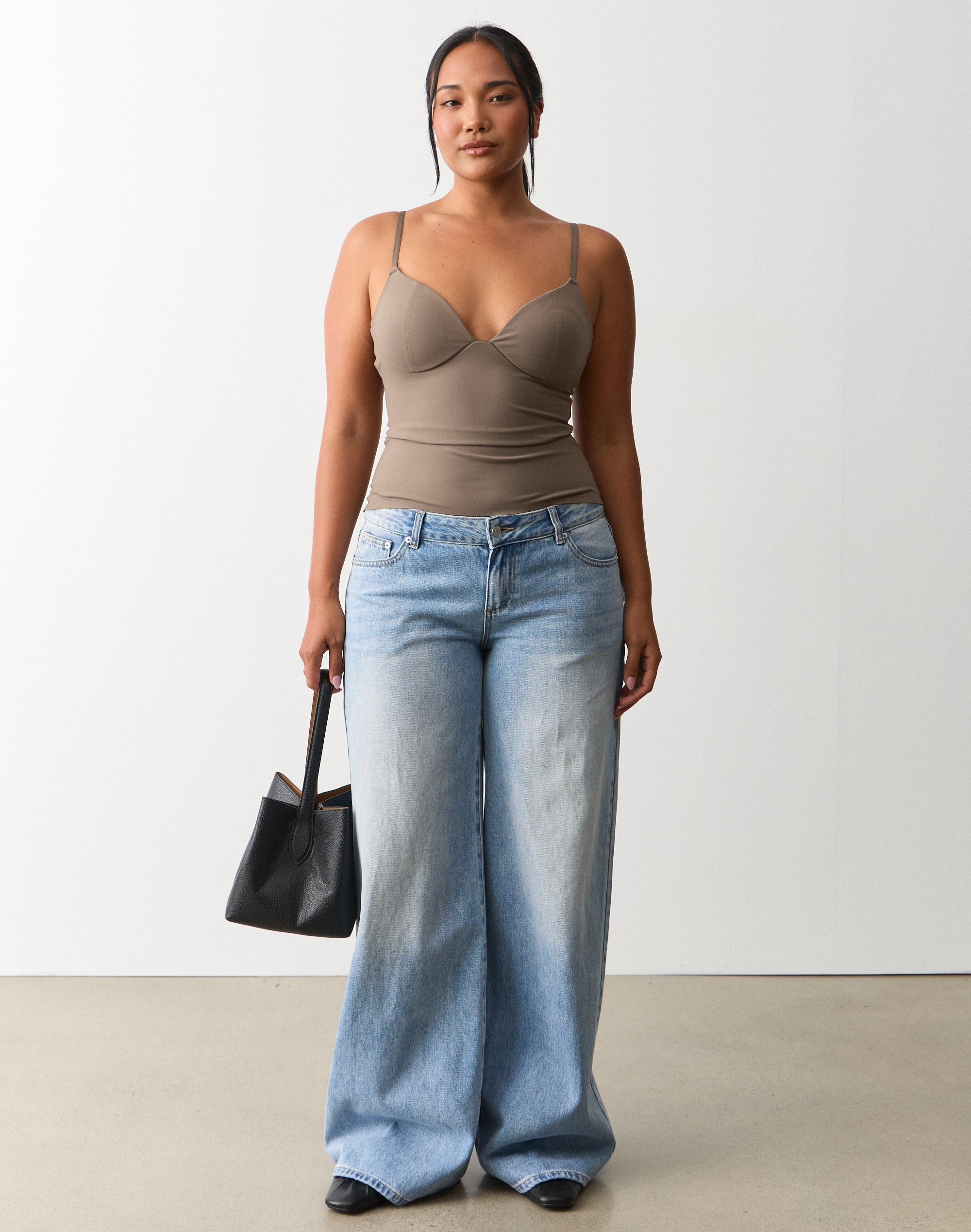 Soft Sculpt Bra Cami Top in Smokey Hazel | Glassons AU
