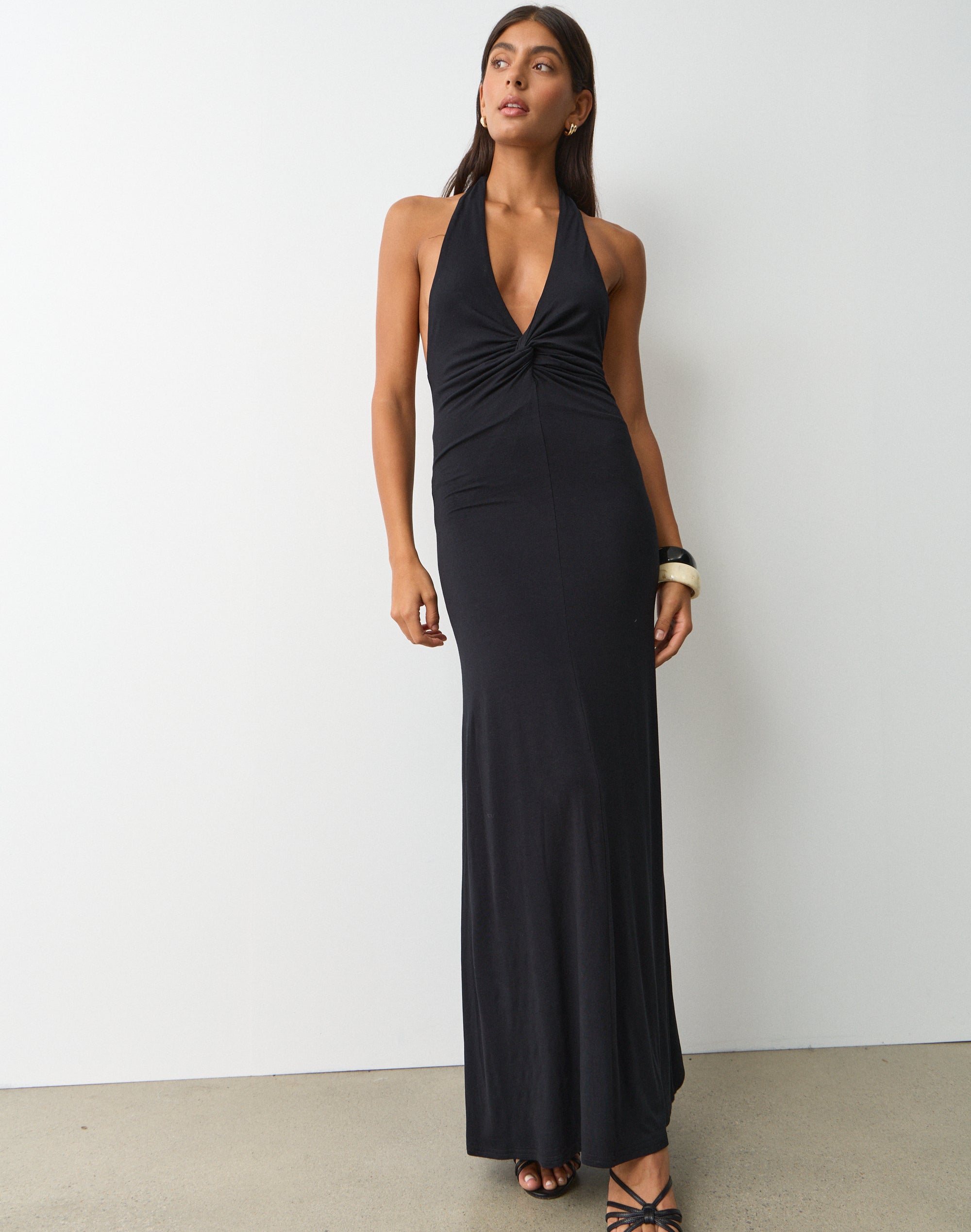 glassons halter dress Shop the Stylish Ruched Halter Neck Maxi Dress