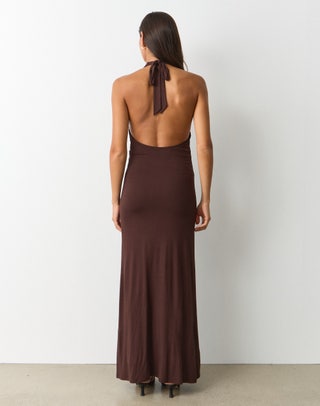 slim fit dress slacks Long Formal Dress with Broken-Glass Sequins main image 1