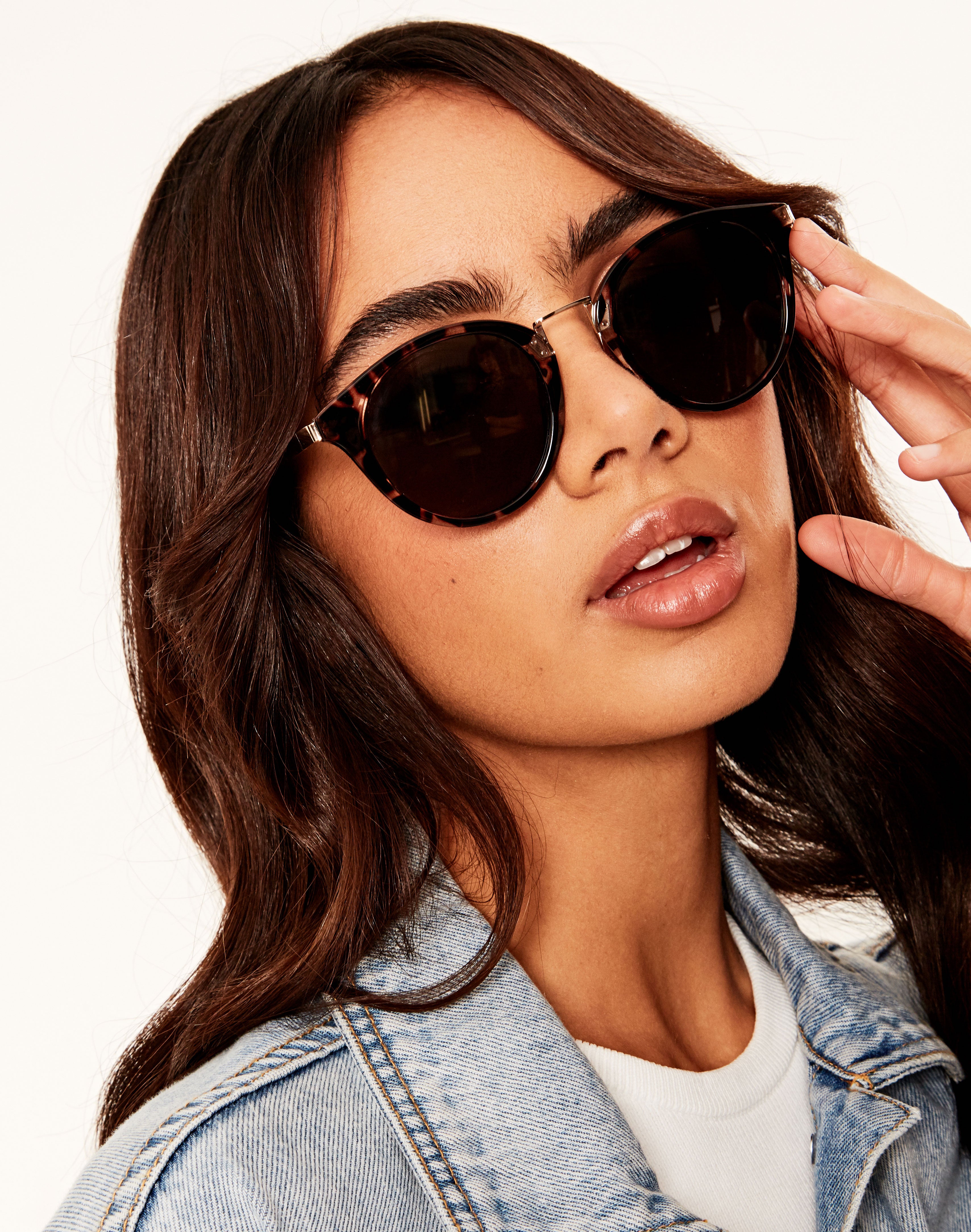 round tortoise sunglasses