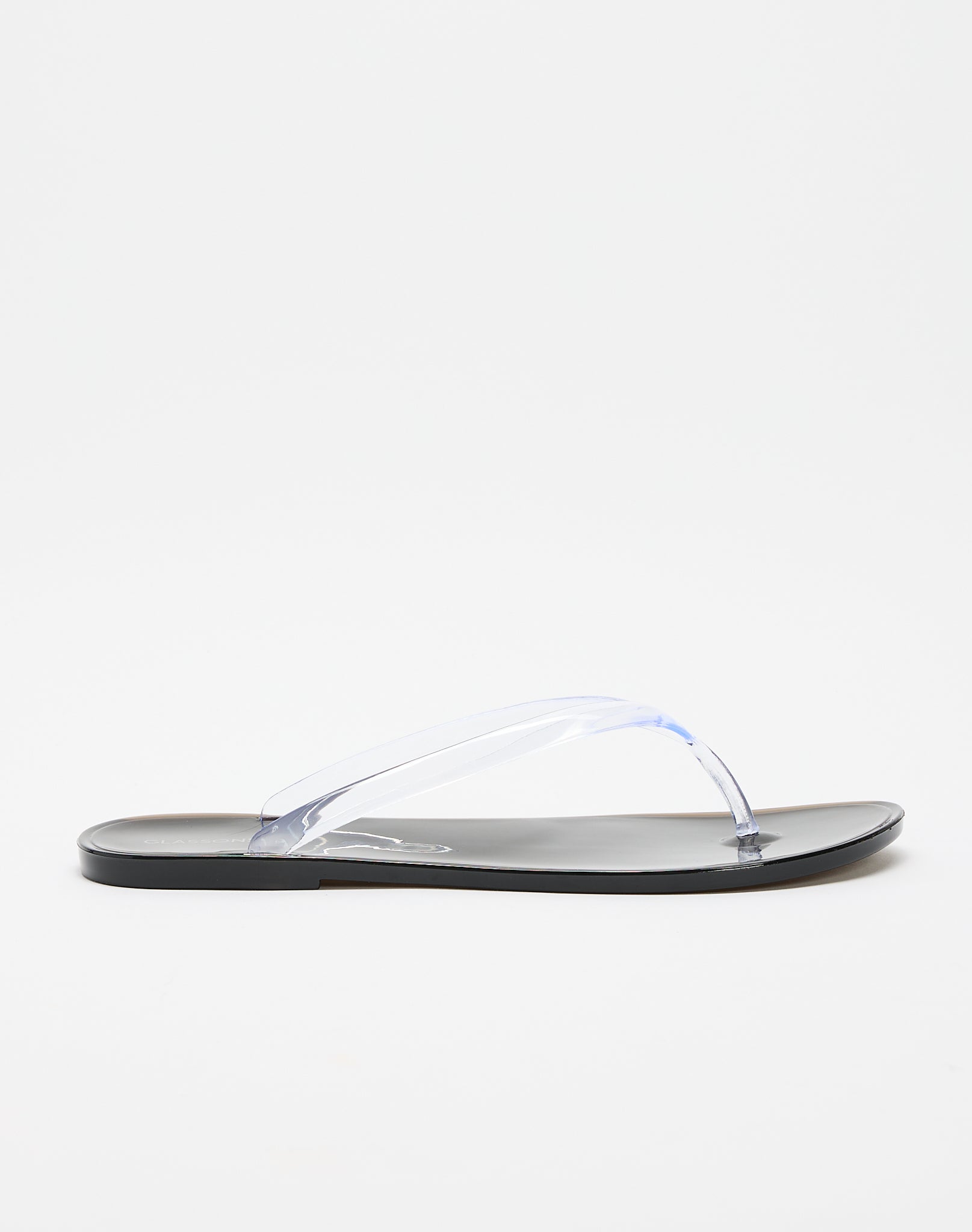 Jelly Thong in Black X Clear Glassons AU