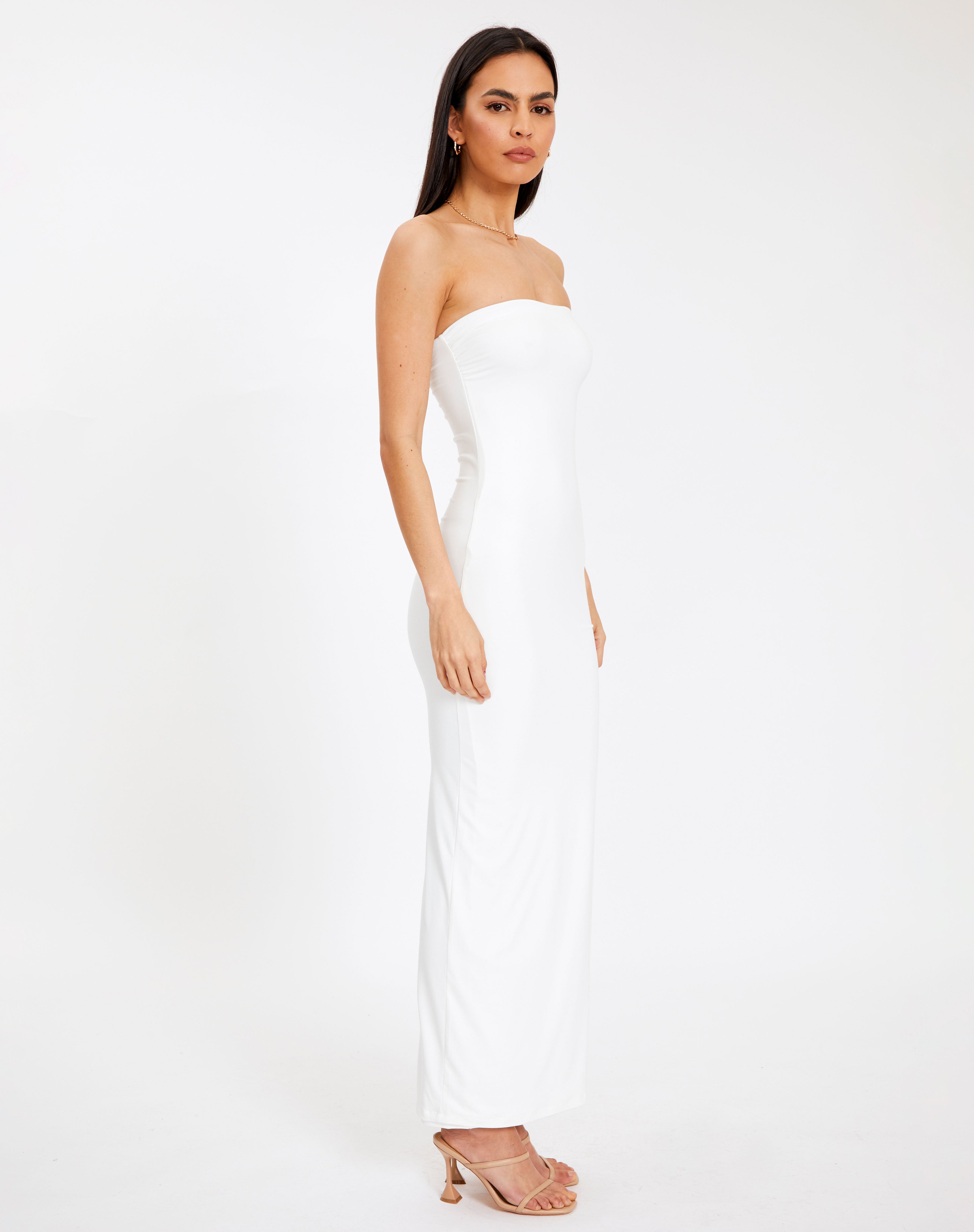 Strapless Slim Fit Supersoft Maxi Dress 