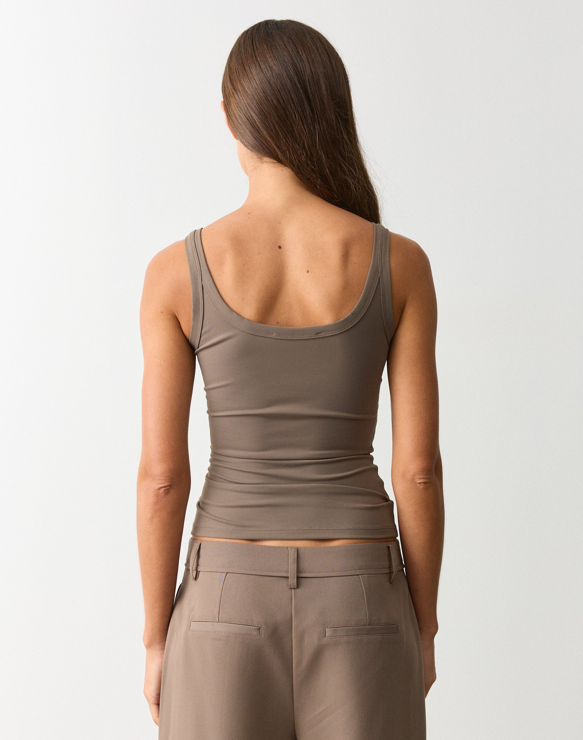 トップス SALSATION Y16Asymmetric Draped Tank Asymmetric Draped