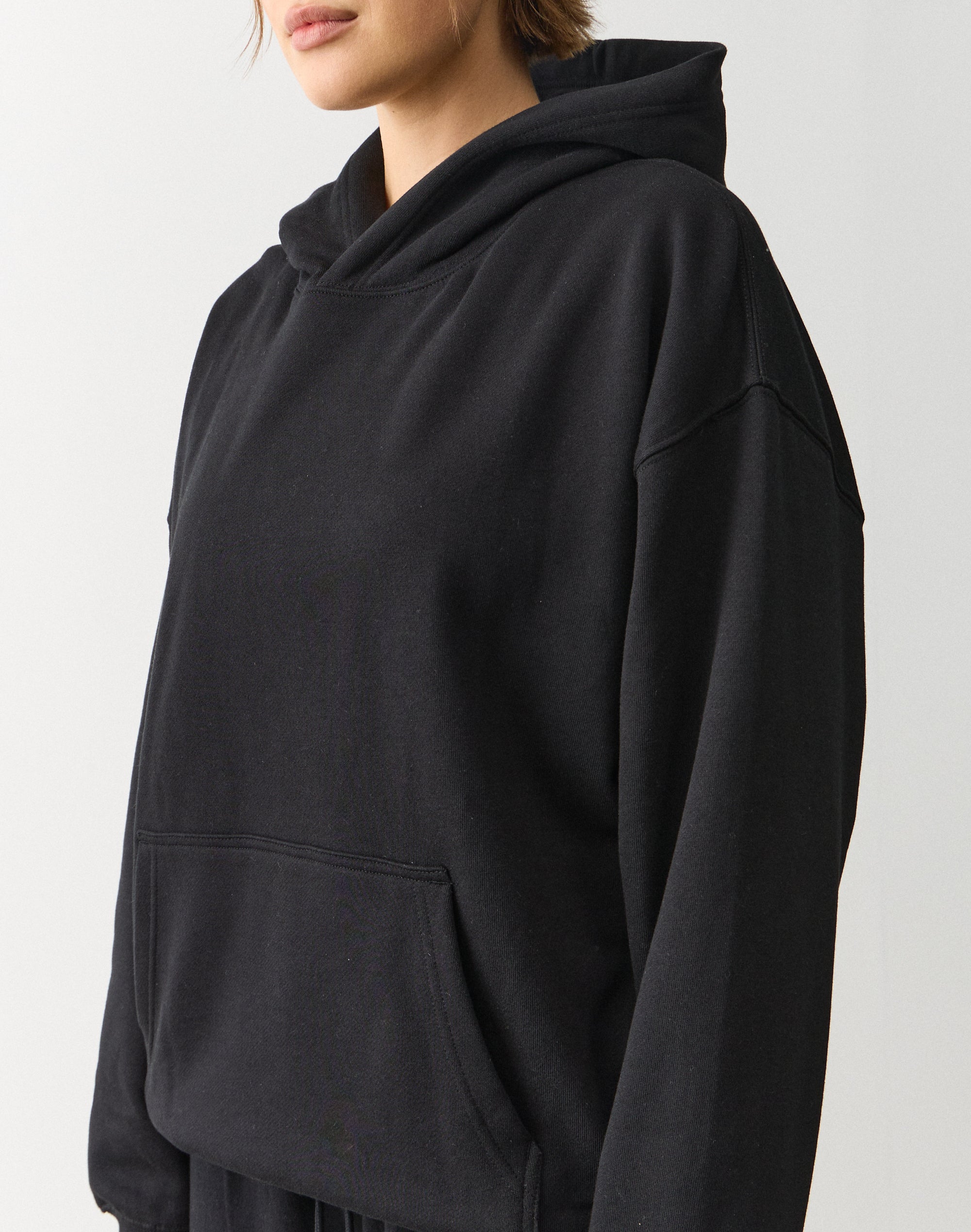 Oversized Hoodie in Black | Glassons US