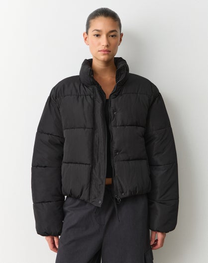 Zip Up Puffer Jacket