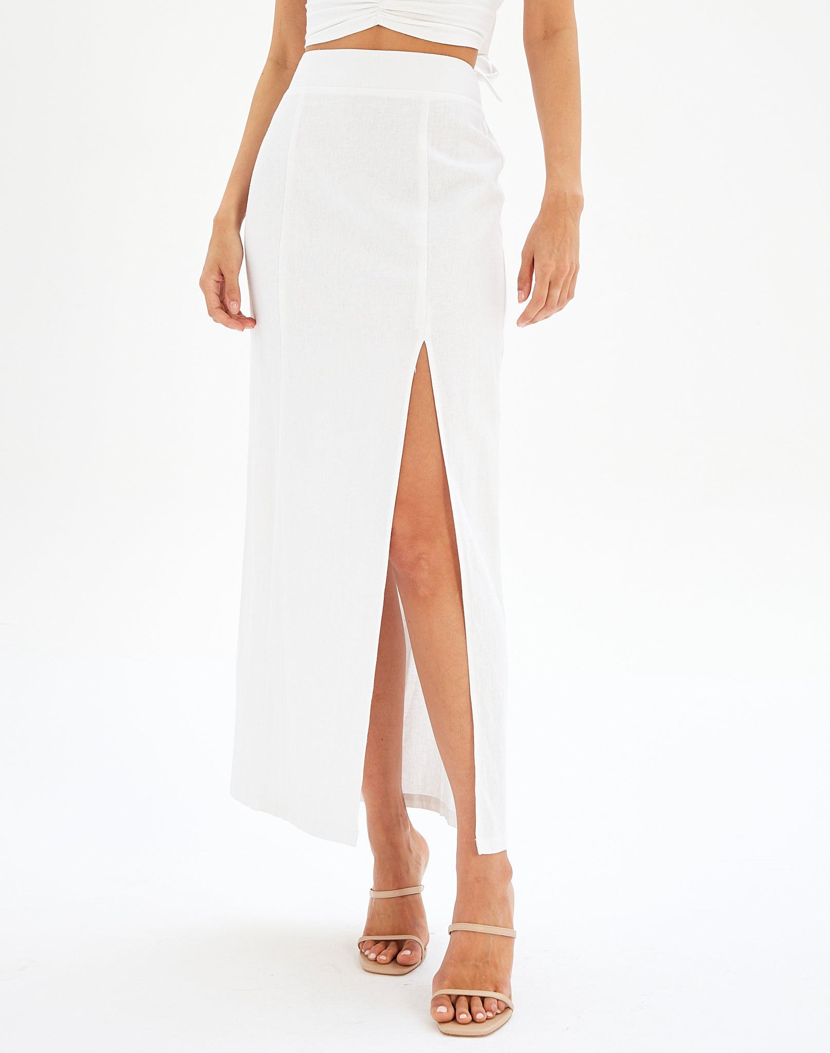 White Linen Skirt Glassons | vlr.eng.br