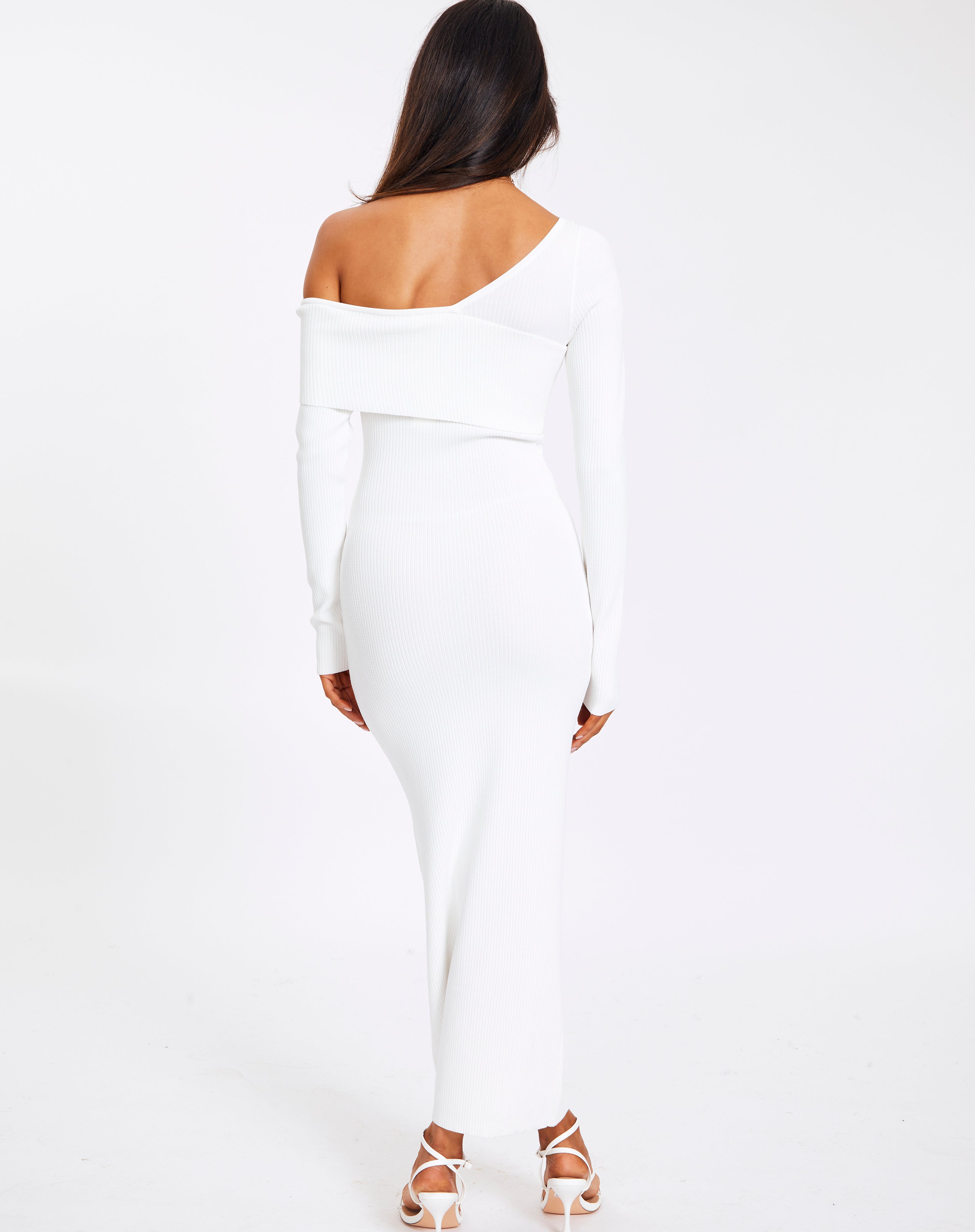 Long Sleeve Knit Midi Dress 
