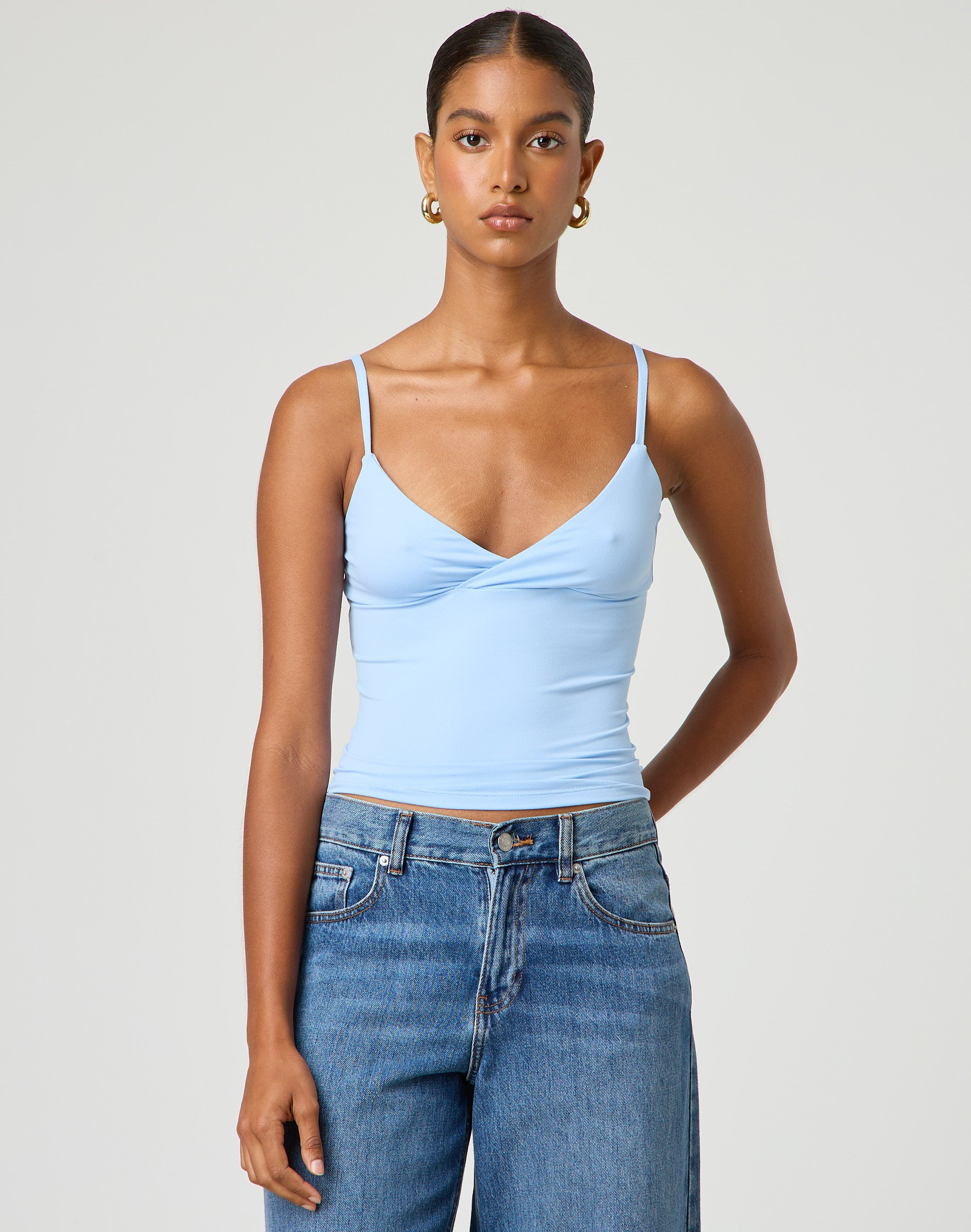 Crossover Supersoft Cami in Blueberry Milk Glassons