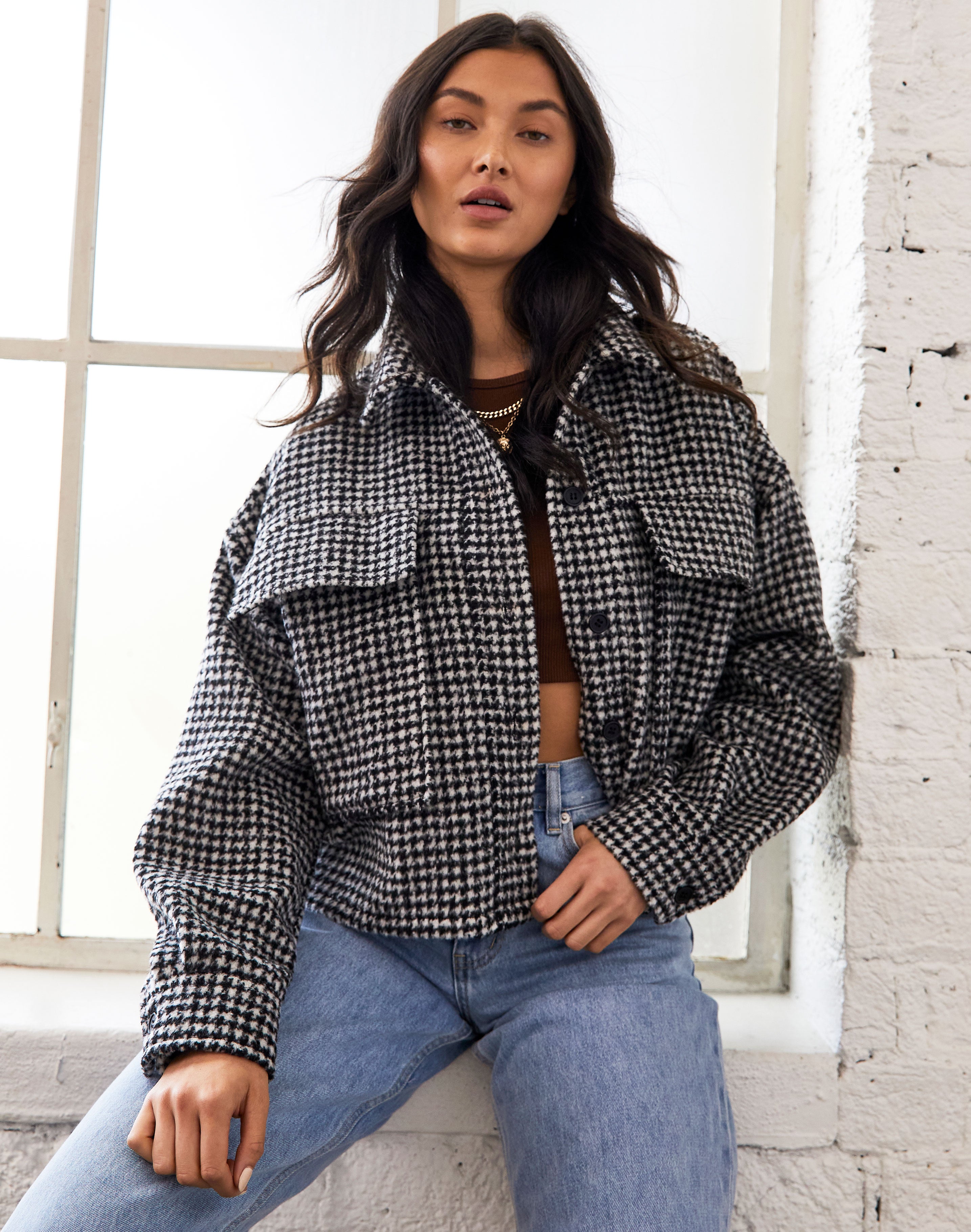 glassons waterfall coat