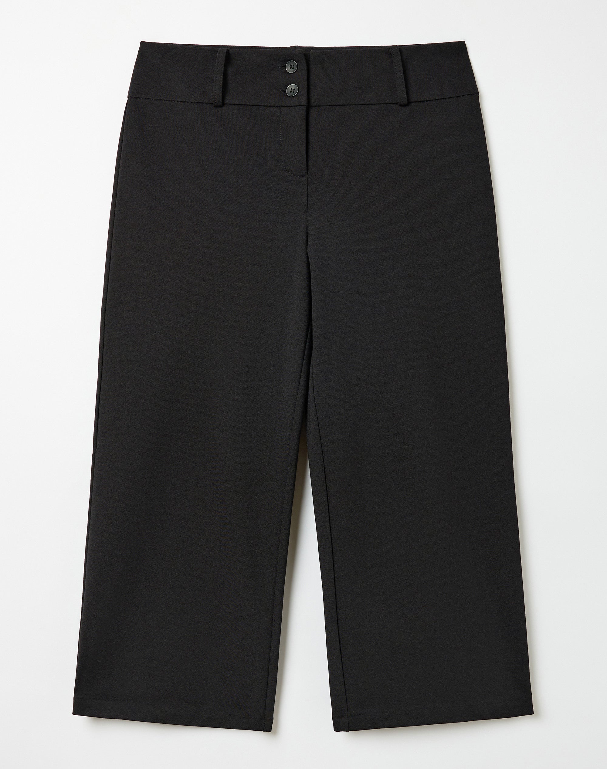 パンツ Tailored Capri Pants Tailored Capri Ponte Pants in Black | Glassons US
