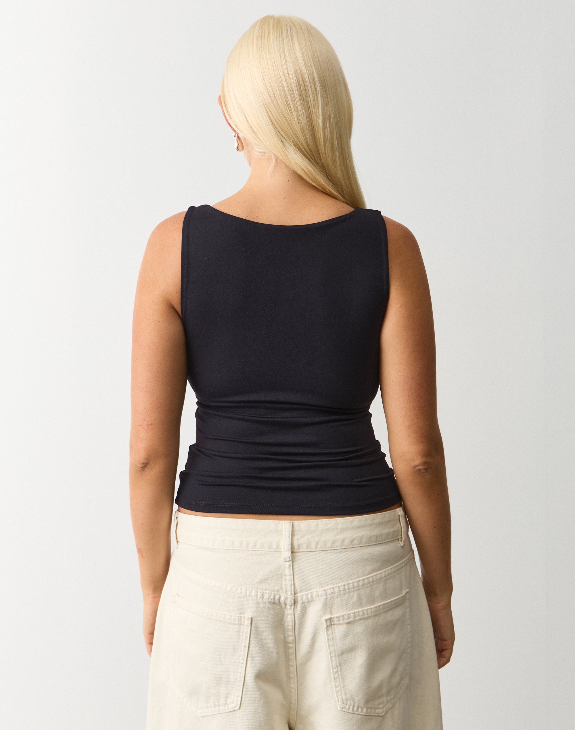 トップス theredthread massage tank black SCARLET / TOPS – THEREDTHREAD