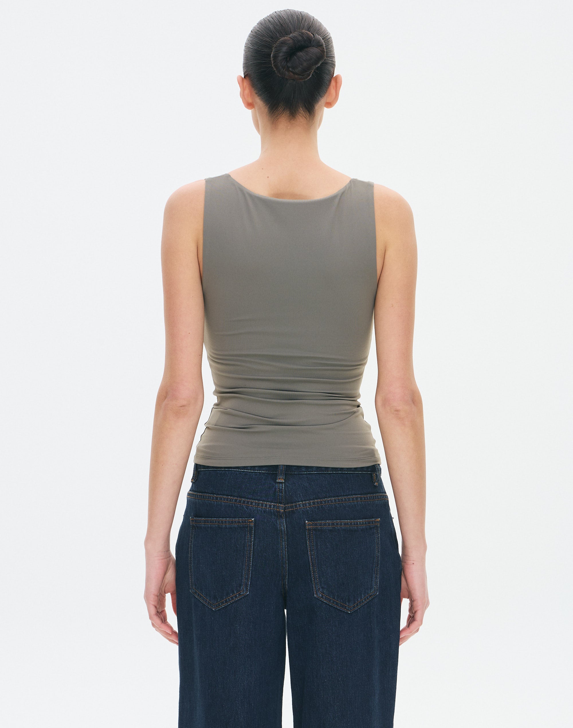 トップス SALSATION Y16Asymmetric Draped Tank DRAPED ASYMMETRIC TOP - Yellow | ZARA United States